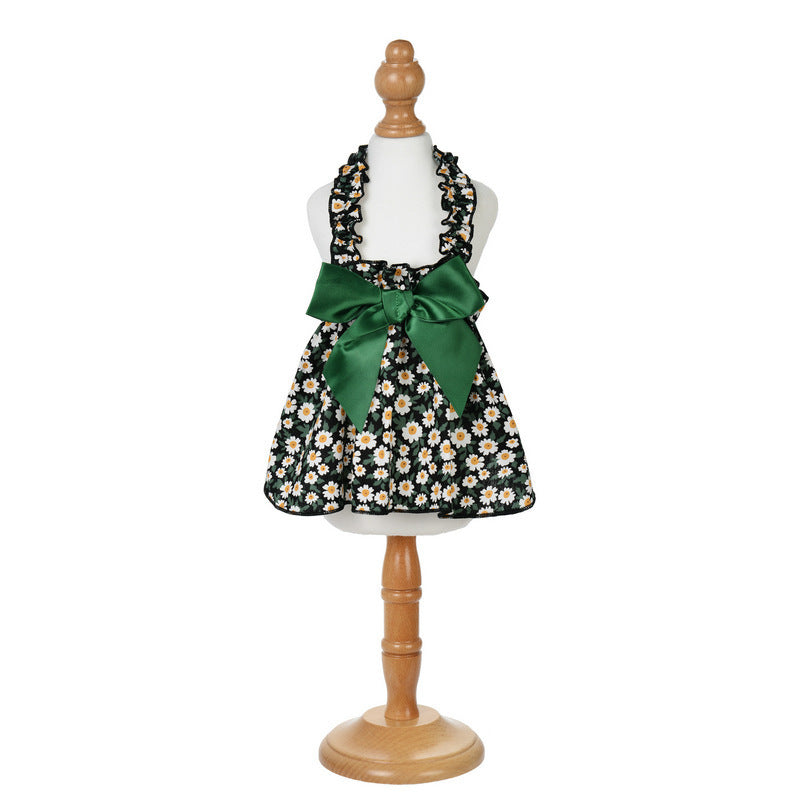 Small Dog Daisy Shoulder Strap Dress