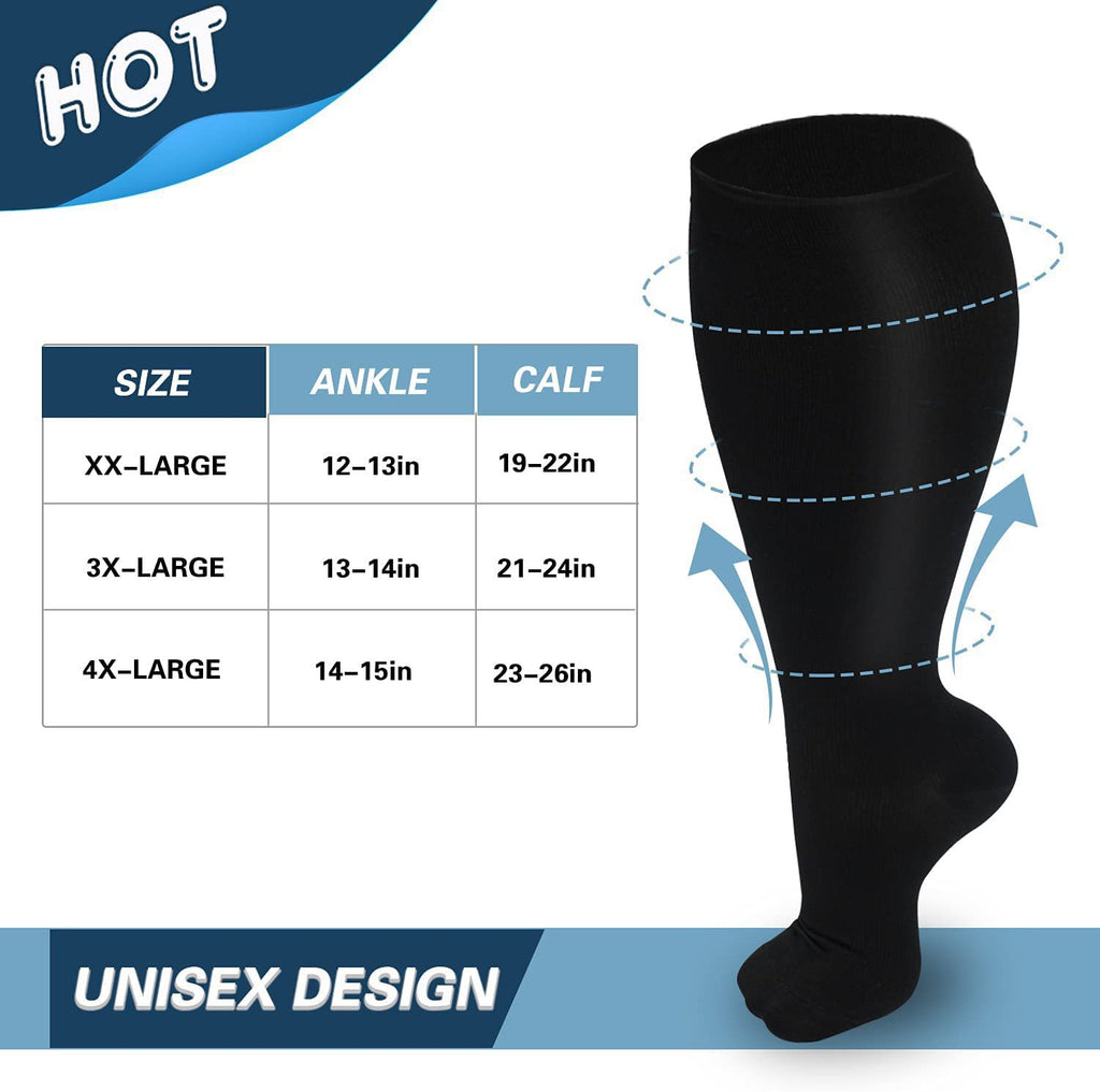 Compression Sports Socks for Running and Fitness