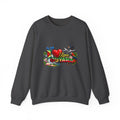 Guyana Pride Crewneck Sweatshirt — I Love Guyana Tropical Graphic Unisex