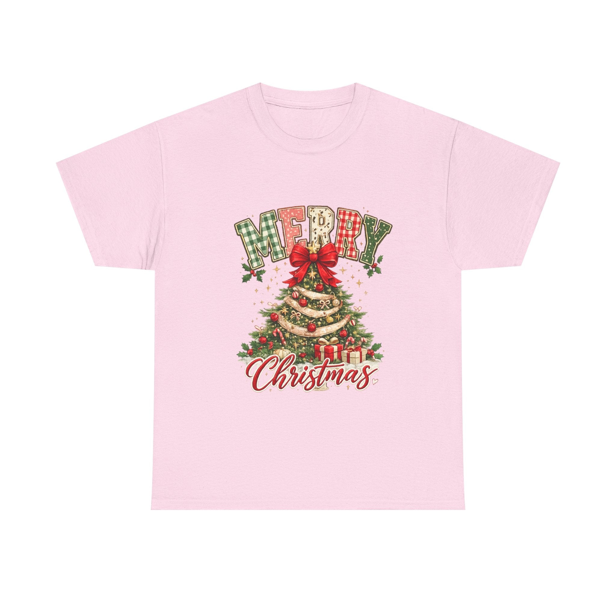 "Merry Christmas" T-Shirts Christmas tree tee