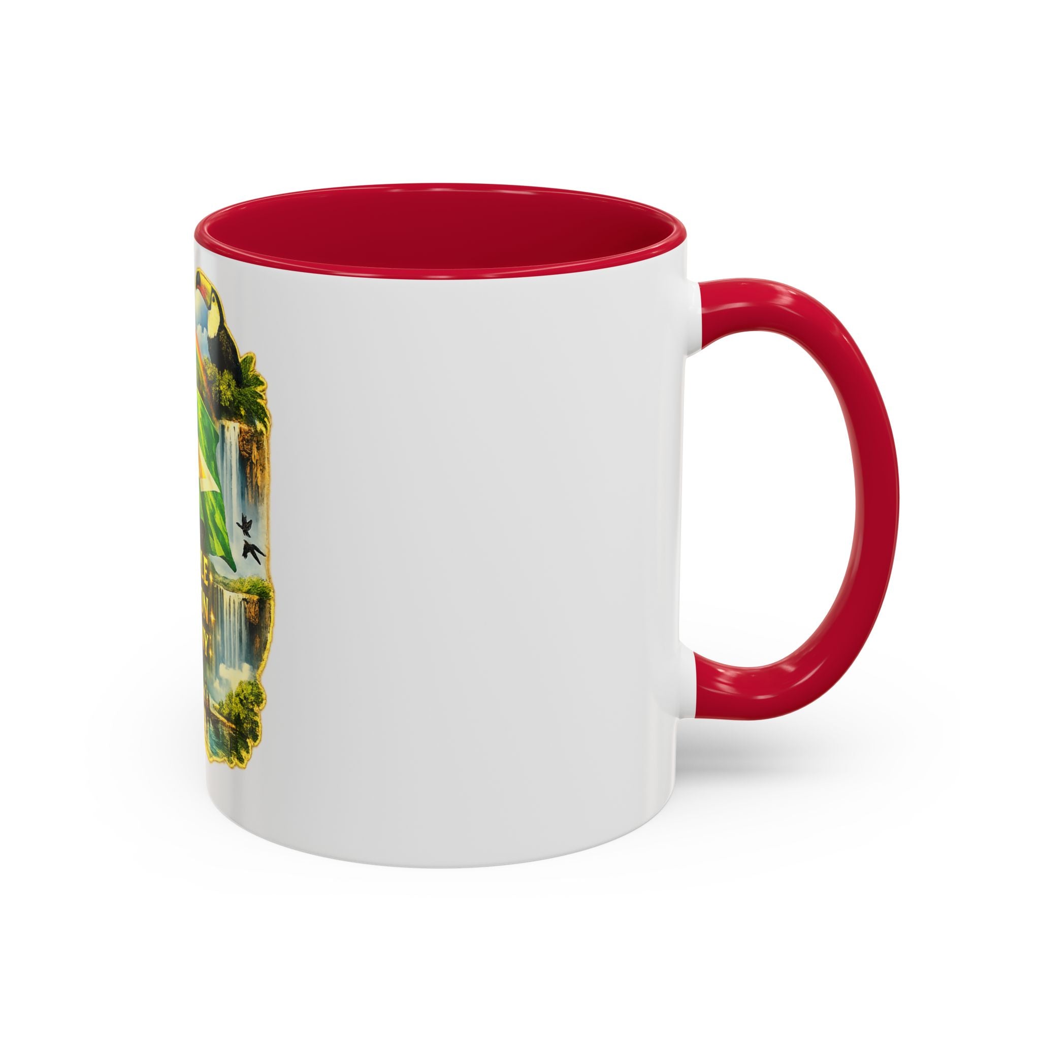 Coffee Mug souvenir that represents Guyana – "One People, One Nation, One Destiny" 11oz/15oz