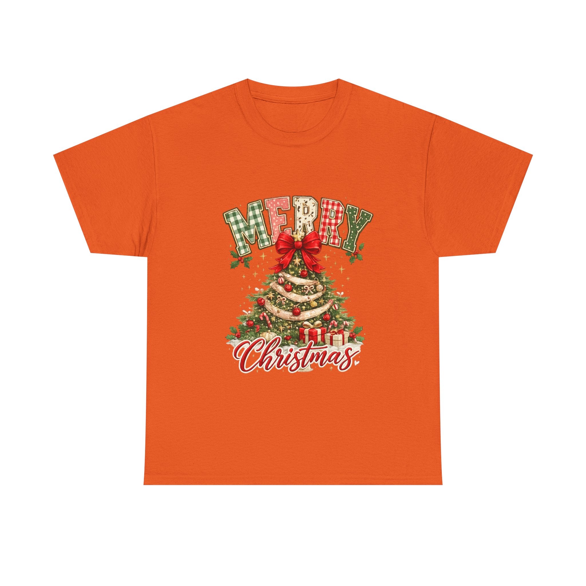 "Merry Christmas" T-Shirts Christmas tree tee