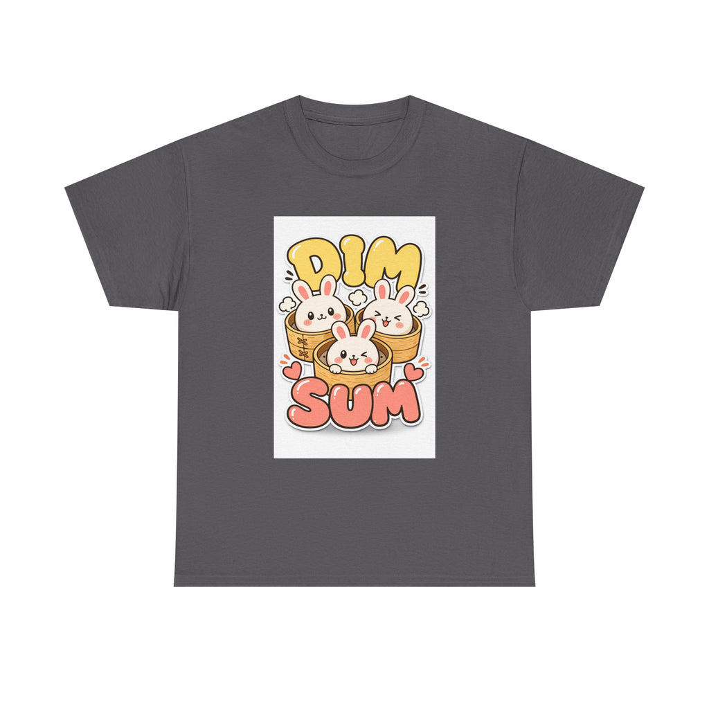 Dim Sum Bunny Tee — Cute Kawaii Dumpling Graphic T-Shirt