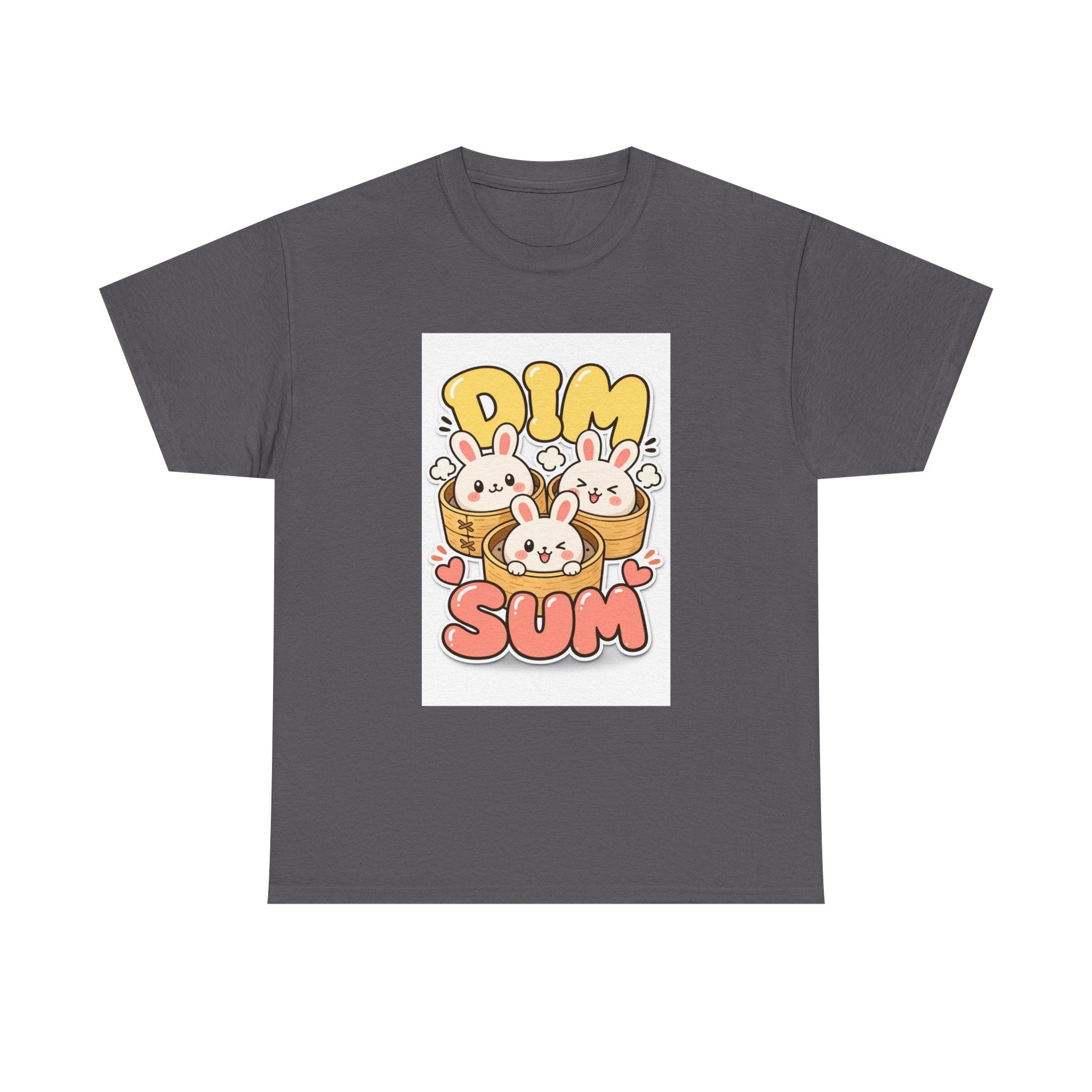 Dim Sum Bunny Tee — Cute Kawaii Dumpling Graphic T-Shirt