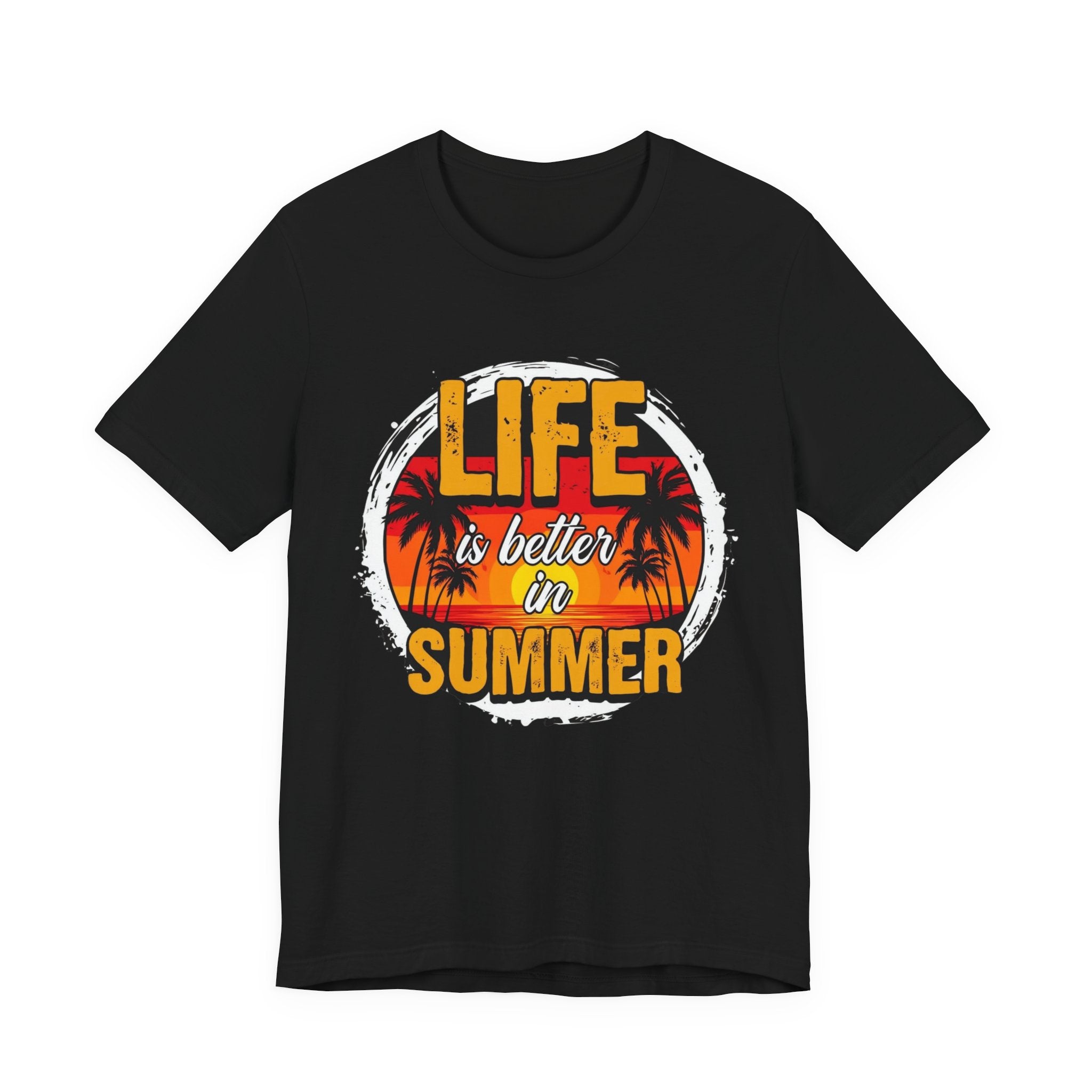 Summer Vibes Tee — "Life Is Better In Summer" Sunset Beach T‑Shirt