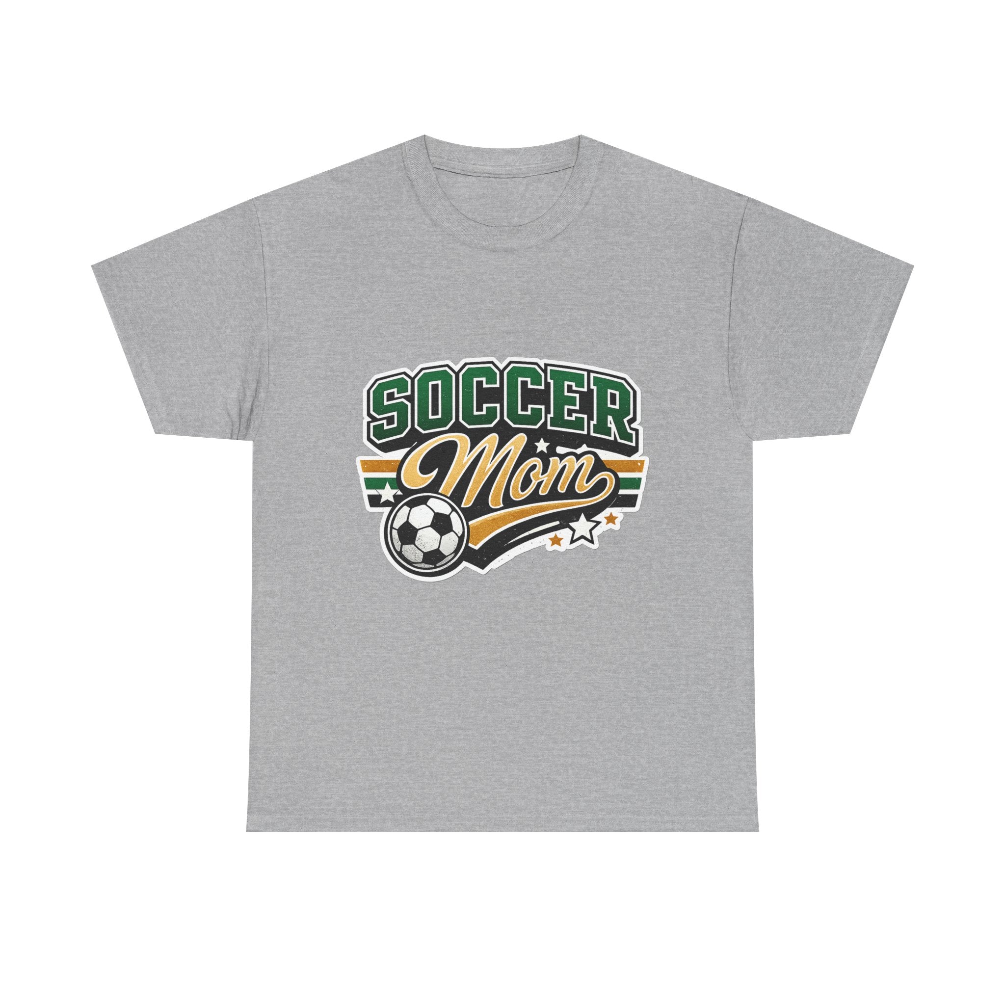 Soccer Mom T-Shirt — Retro Soccer Ball Graphic Tee for Moms, Team Support & Game Day