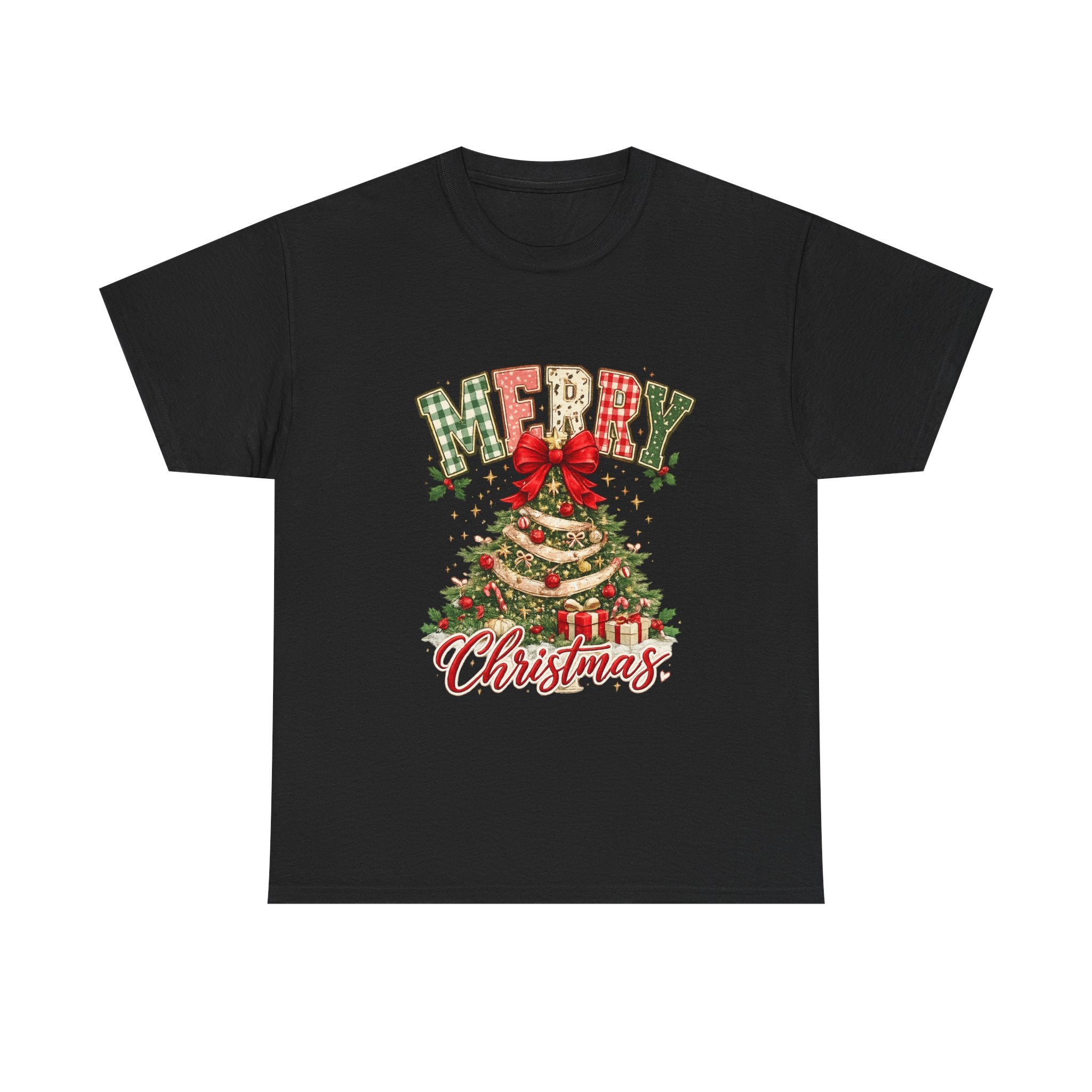 "Merry Christmas" T-Shirts Christmas tree tee