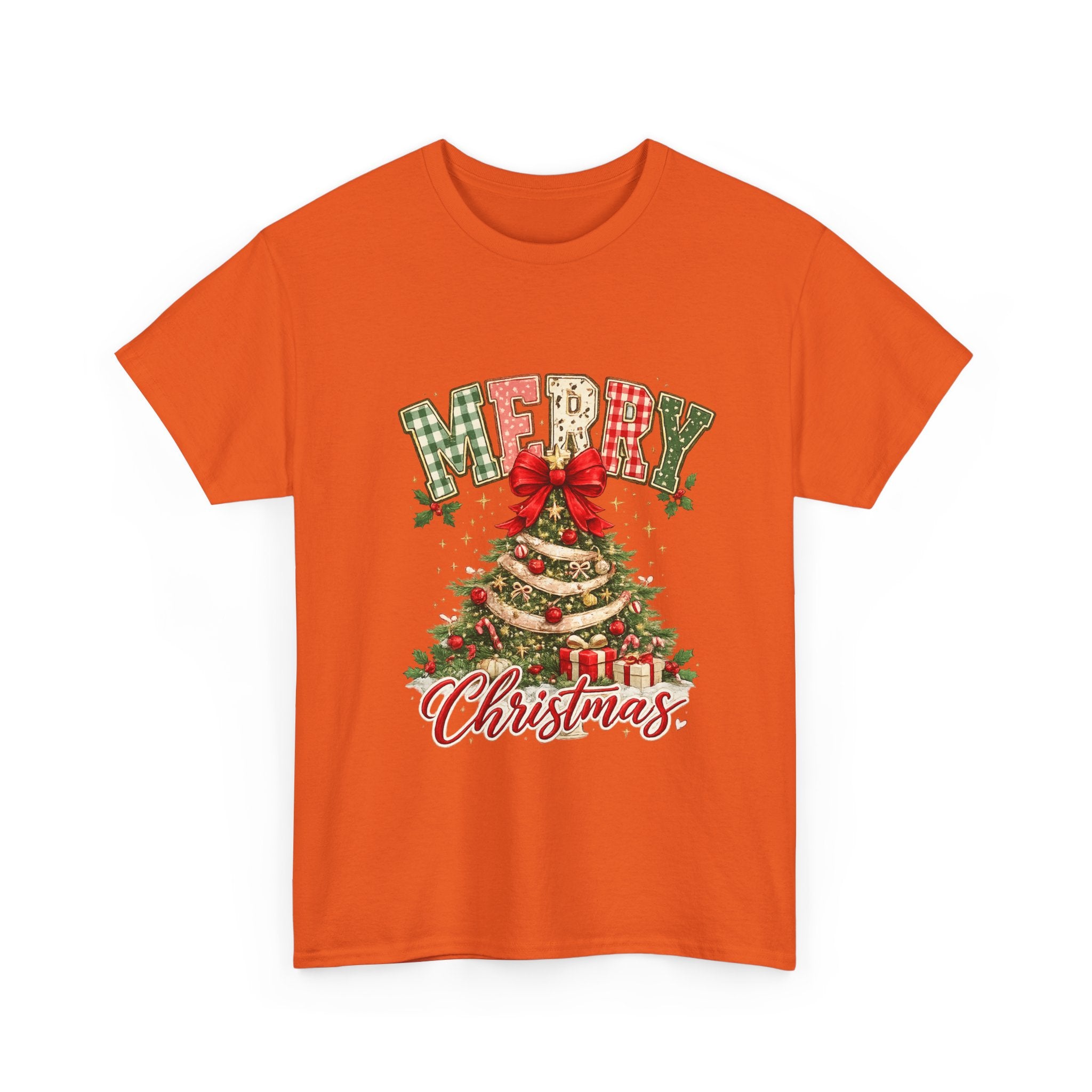 "Merry Christmas" T-Shirts Christmas tree tee