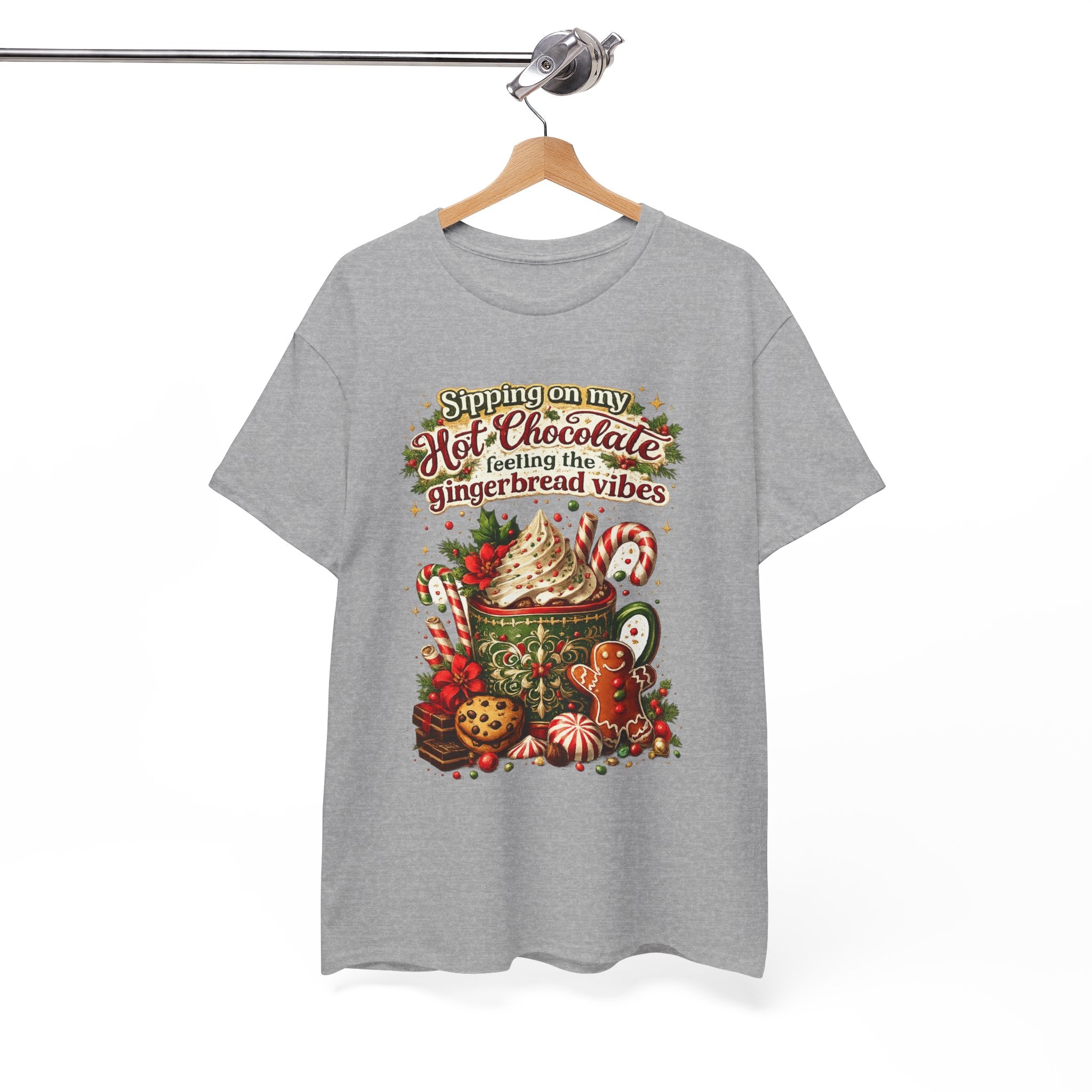 Hot Chocolate & Gingerbread Holiday T-Shirt
