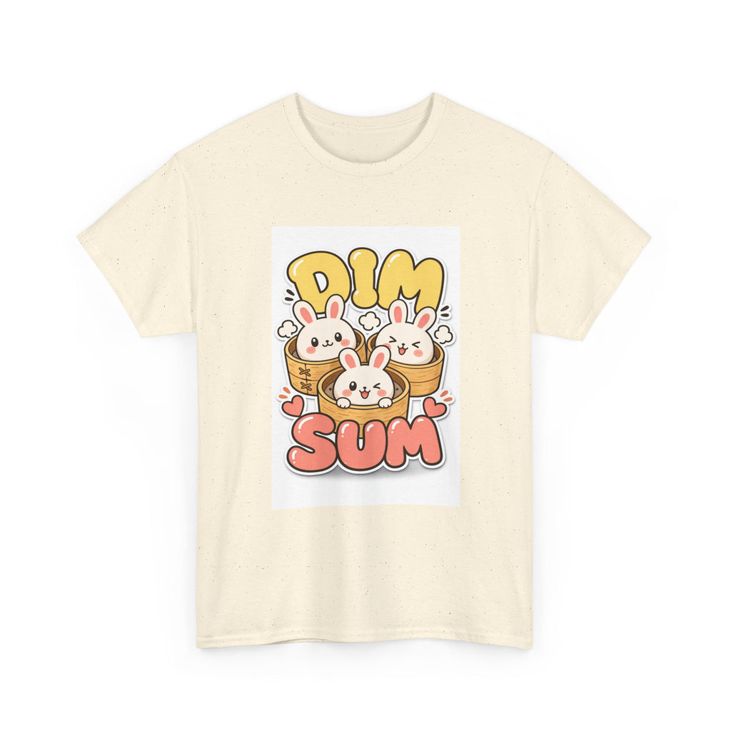 Dim Sum Bunny Tee — Cute Kawaii Dumpling Graphic T-Shirt