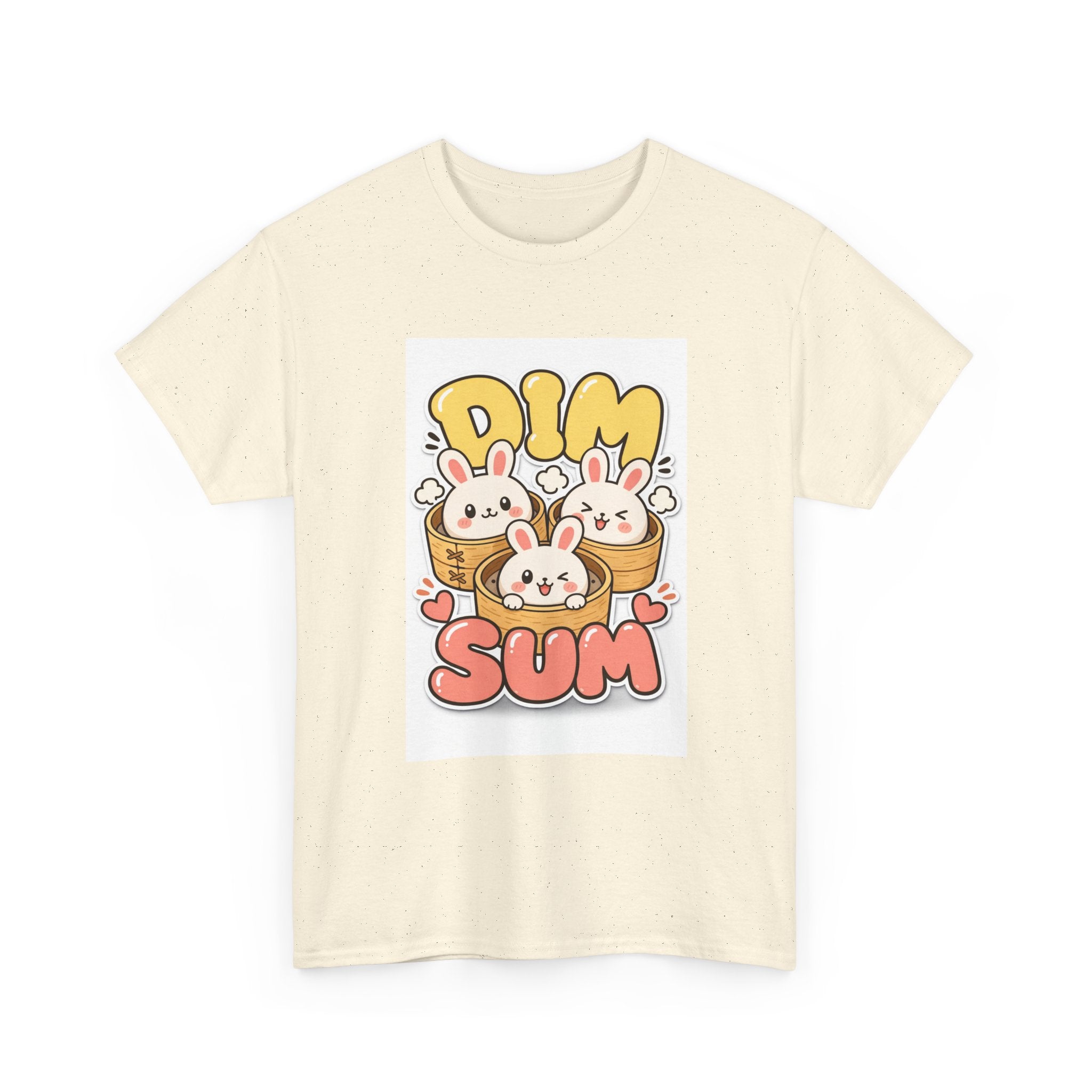 Dim Sum Bunny Tee — Cute Kawaii Dumpling Graphic T-Shirt