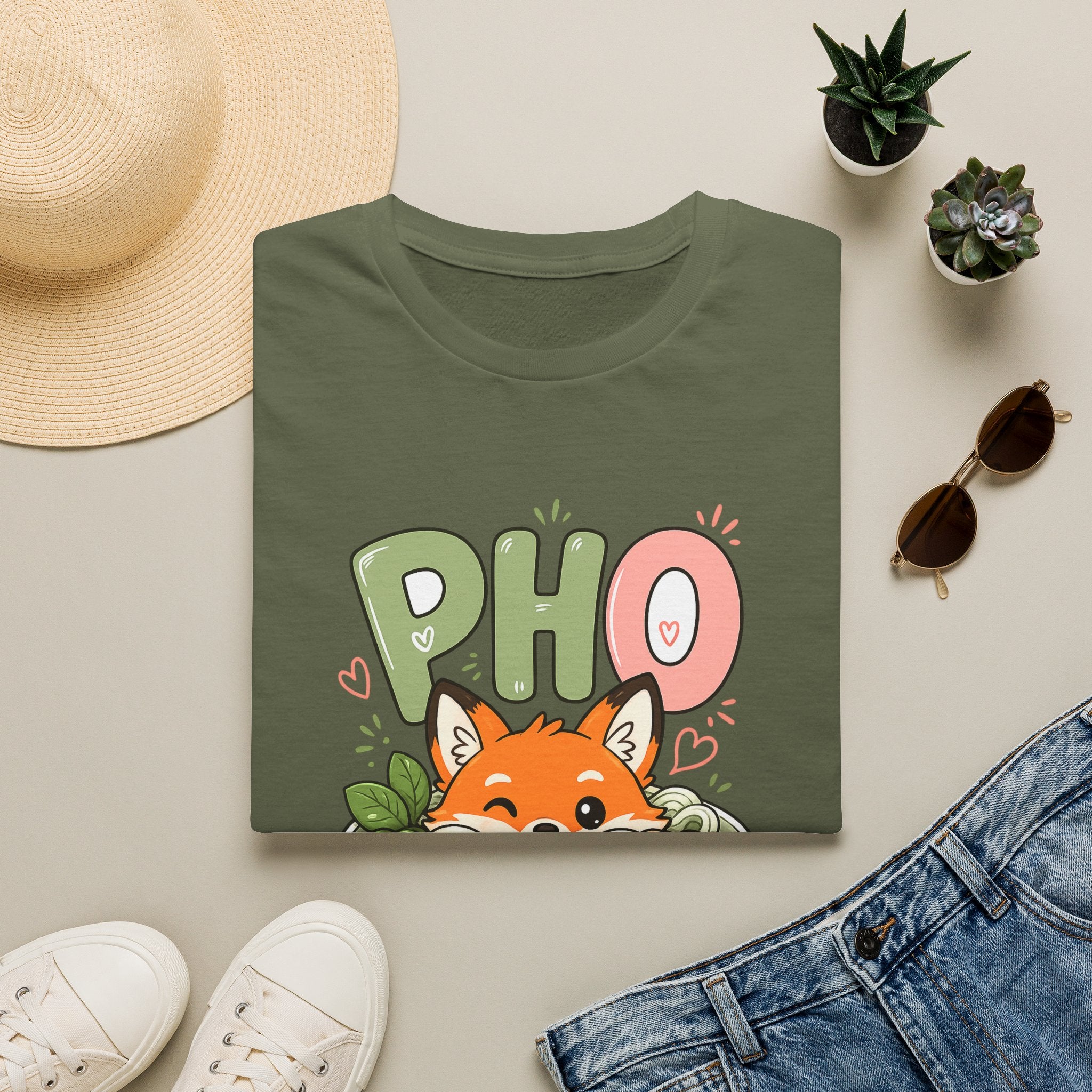 Pho T-Shirt — Cute Ramen Bowl Graphic Tee for Foodies