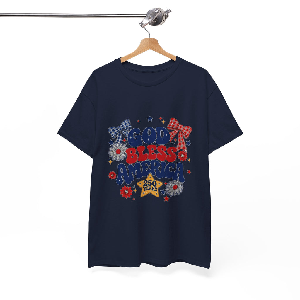 God Bless America Tee — Patriotic 4th of July USA Shirt