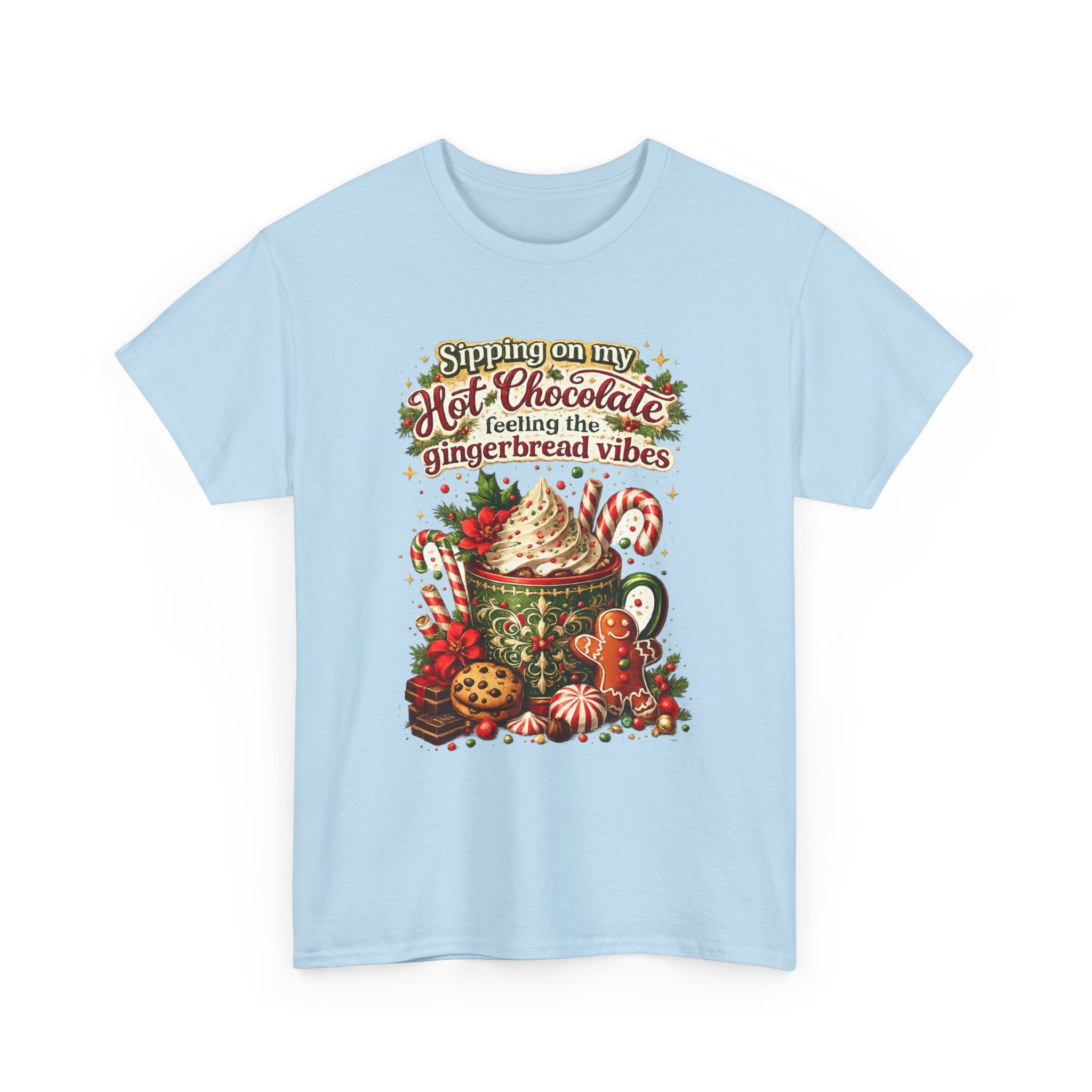 Hot Chocolate & Gingerbread Holiday T-Shirt