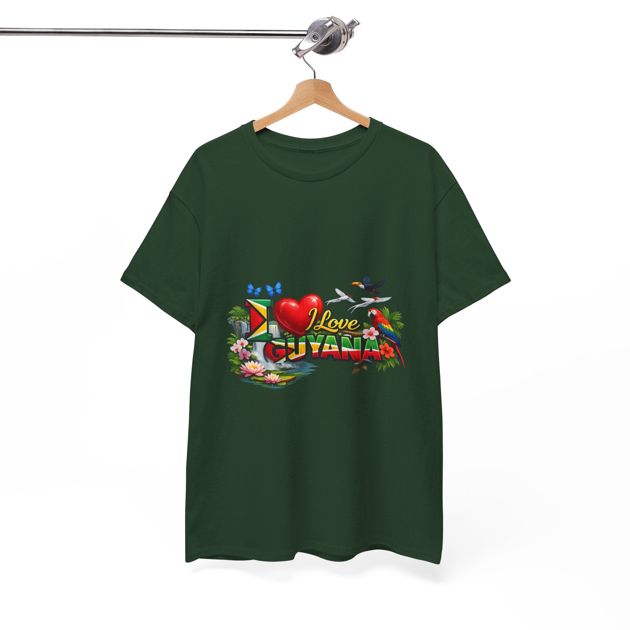 I Love Guyana Graphic Tee Unisex