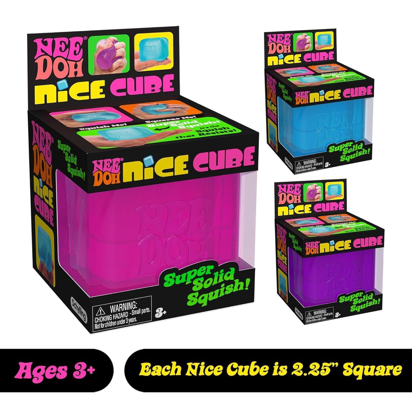 Ice Cubes Sensory Stress Relief Squeeze