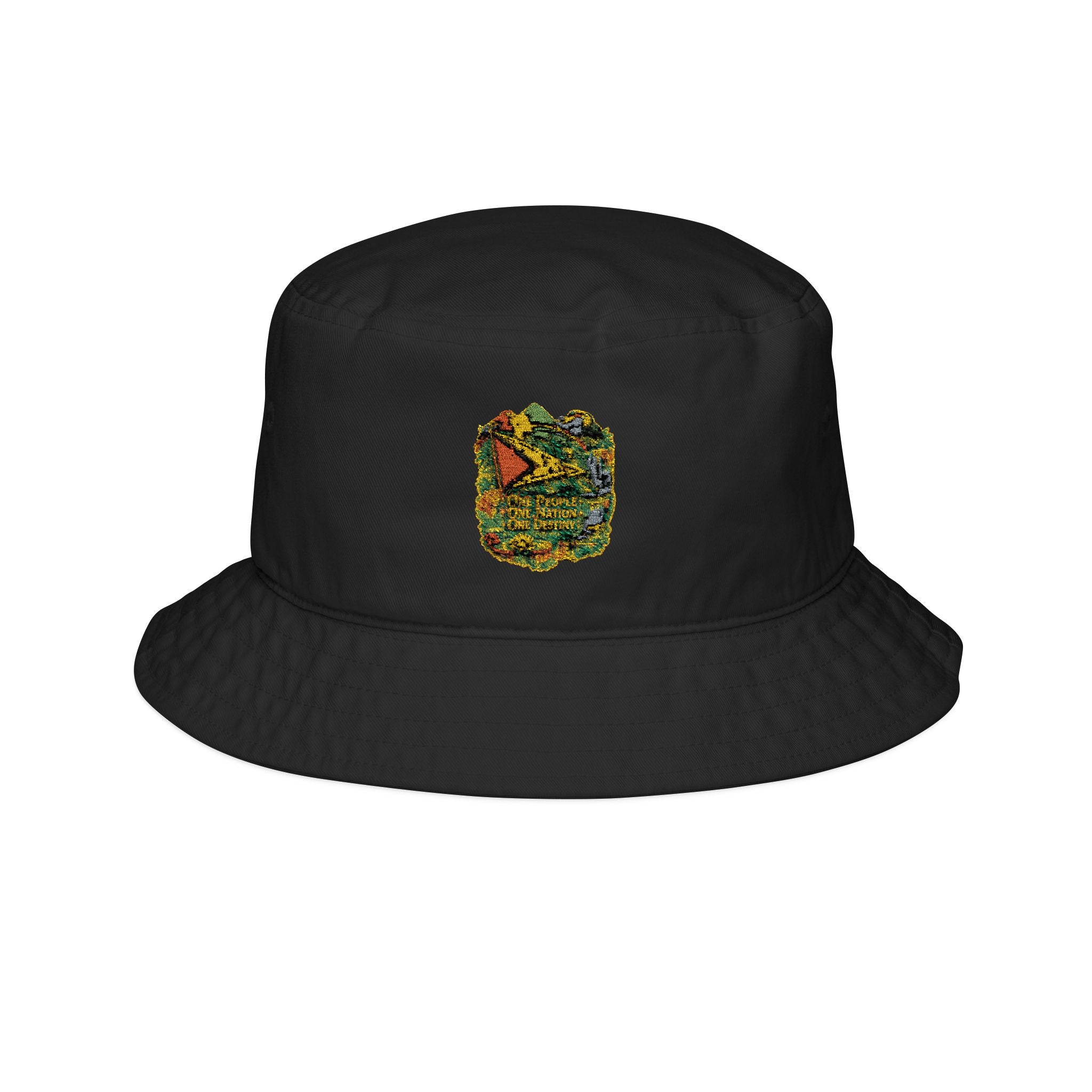 Guyana flag Hat — Colorful Tropical Patch