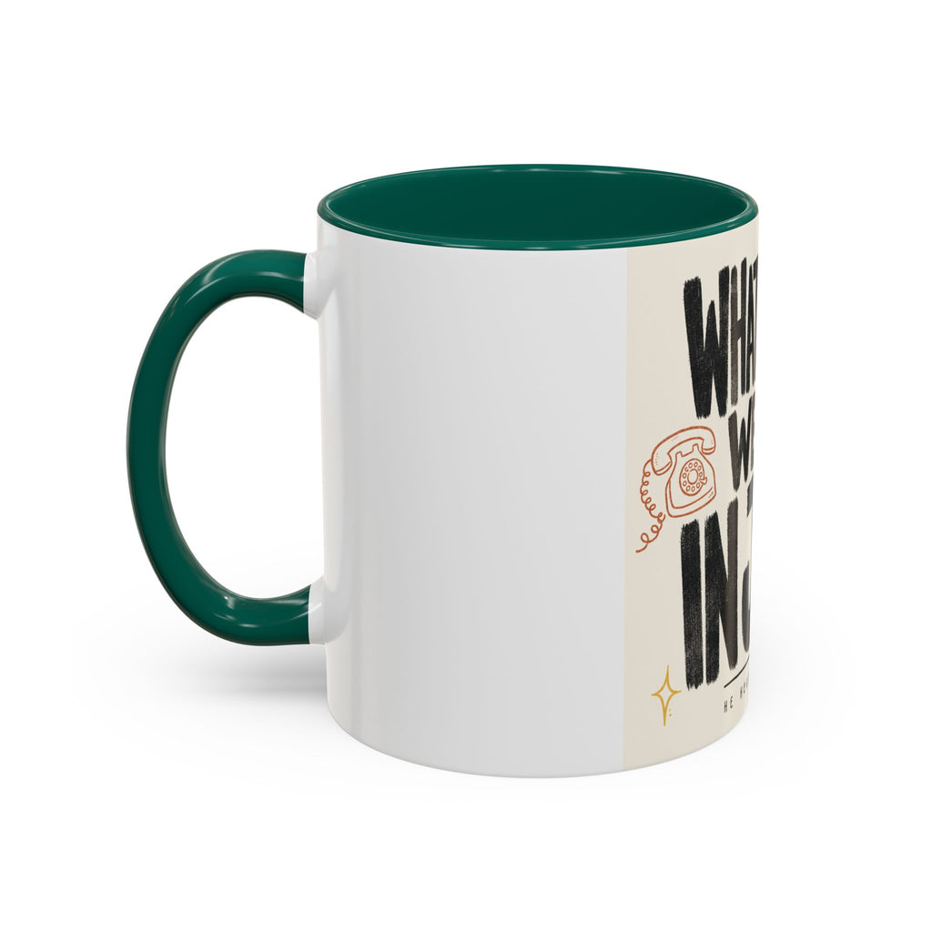 What a Friend We Have in Jesus Mug — Inspirational Christian Coffee Cup (11oz/15oz)
