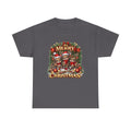 Christmas Reindeer Crew Tee — Merry Christmas Holiday Graphic T-Shirt