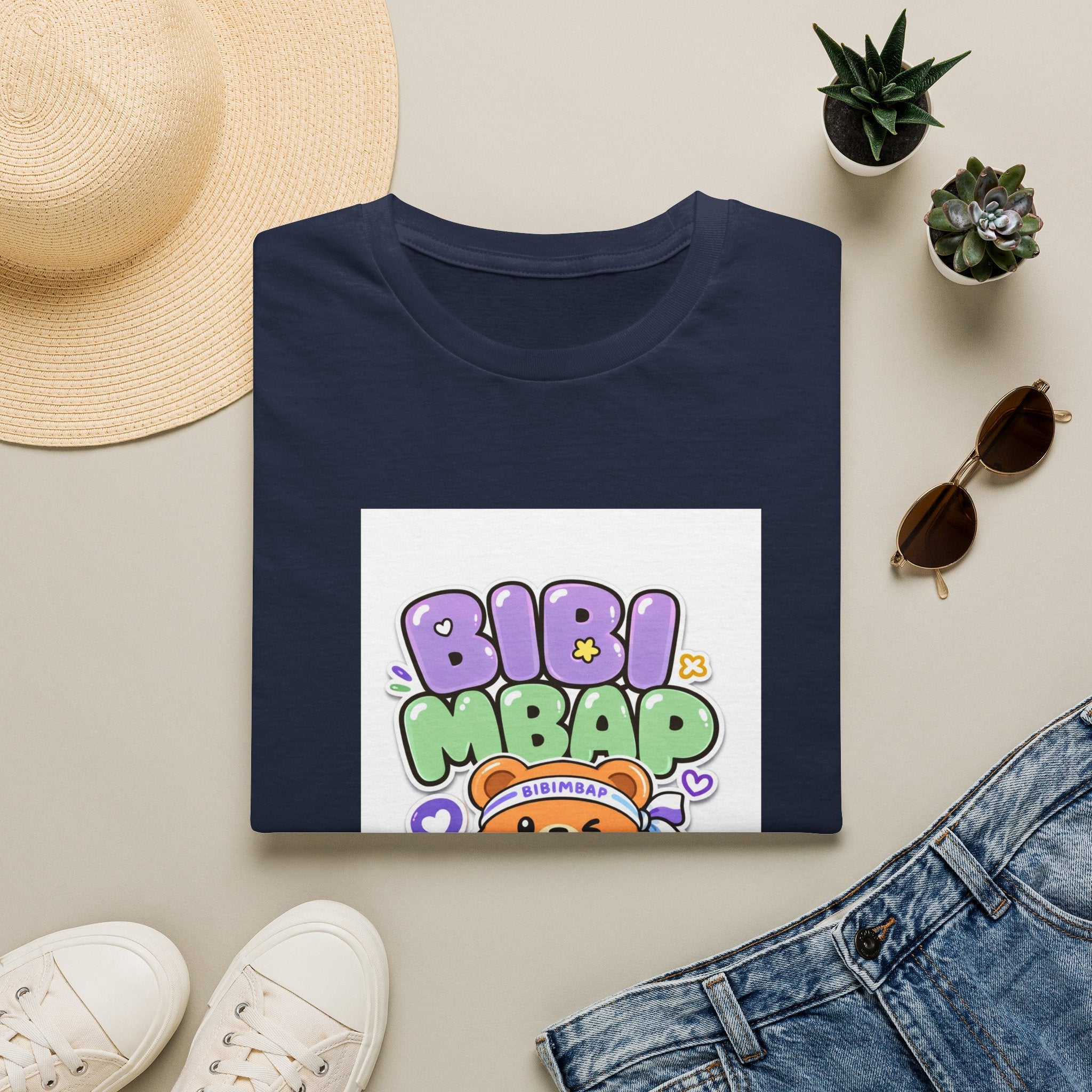 Bibi Mbap Cute Ramen T-Shirt — Kawaii Bowl Graphic Tee