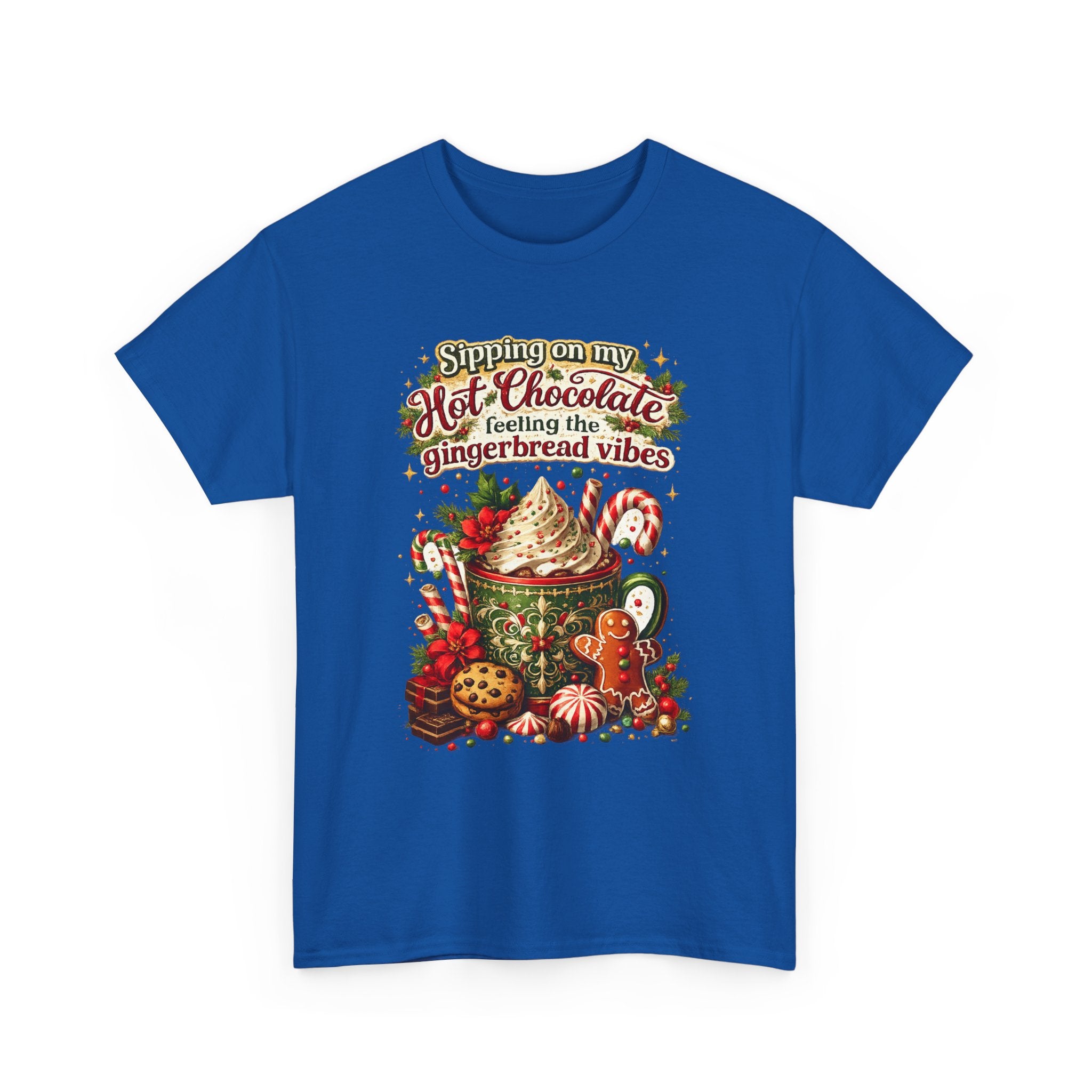 Hot Chocolate & Gingerbread Holiday T-Shirt