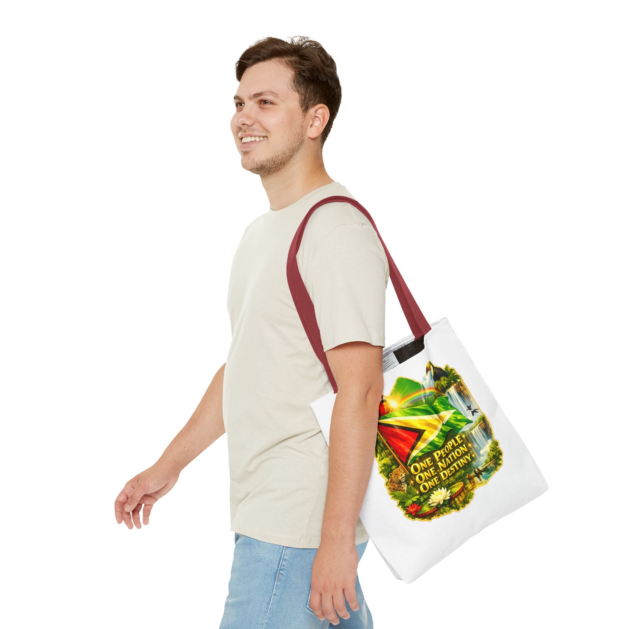 Tote Bag – "One People, One Nation, One Destiny" Eco Tote