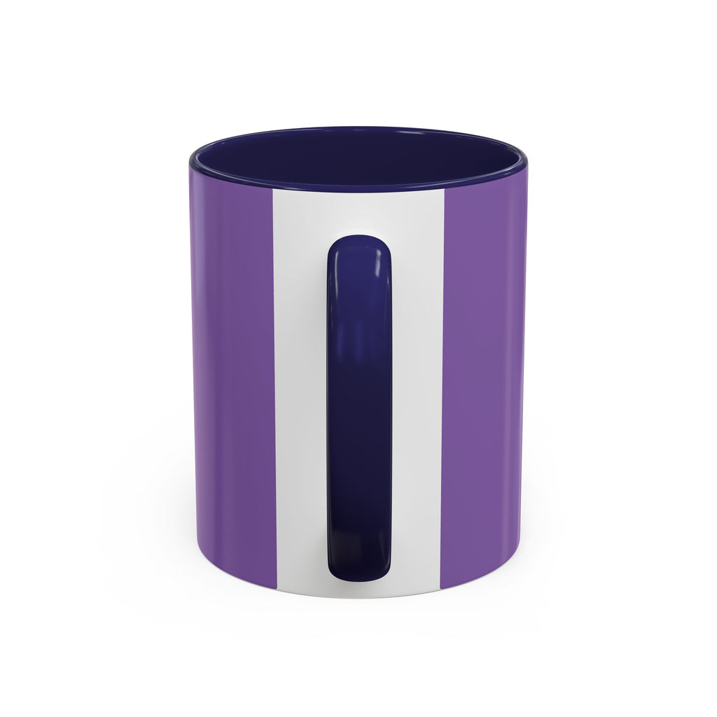 Coffee Mug — Floral Psalm Accent Mug (11/15 oz)
