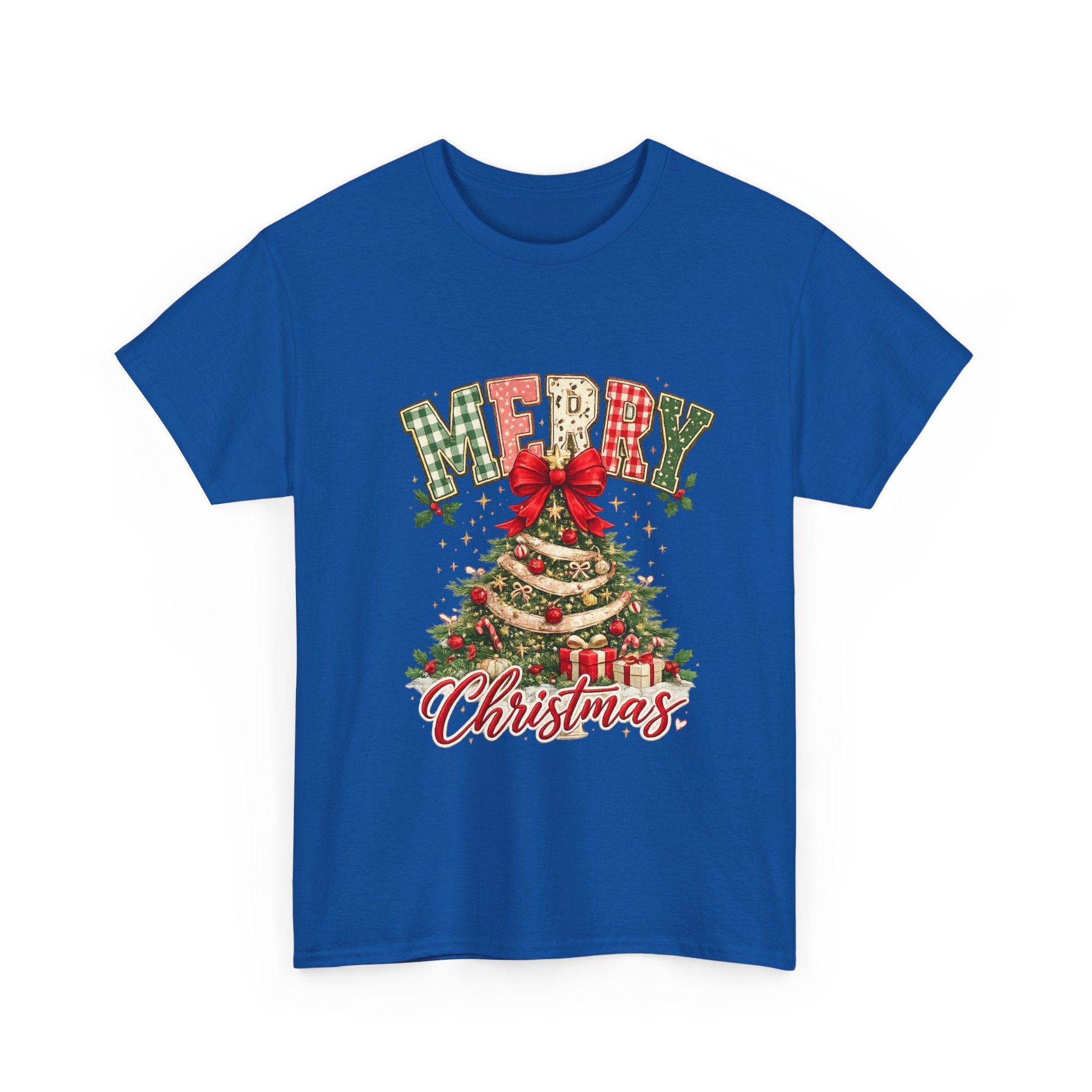 "Merry Christmas" T-Shirts Christmas tree tee