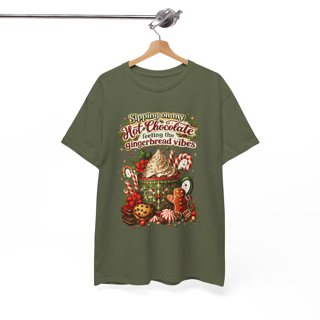 Hot Chocolate & Gingerbread Holiday T-Shirt