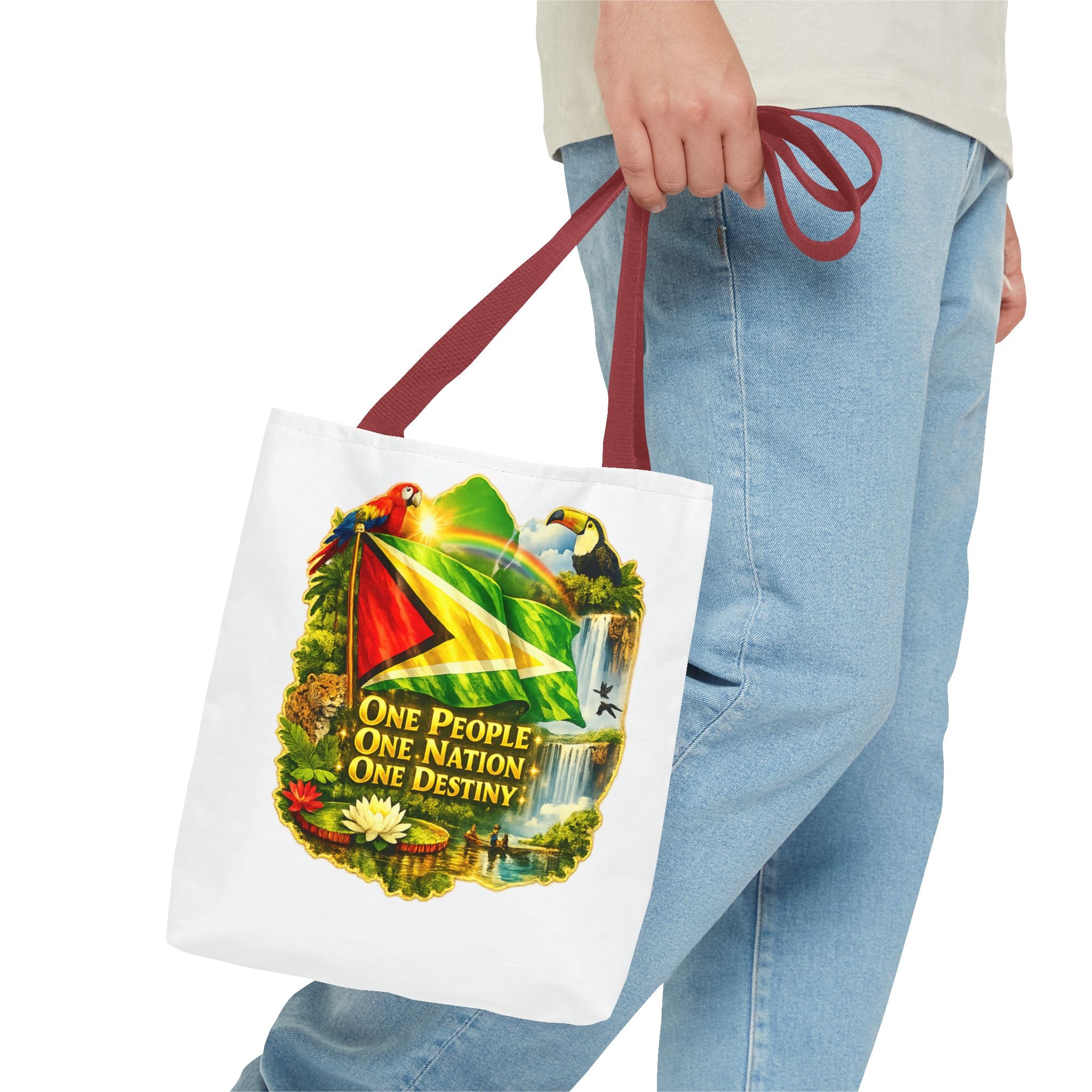 Tote Bag – "One People, One Nation, One Destiny" Eco Tote