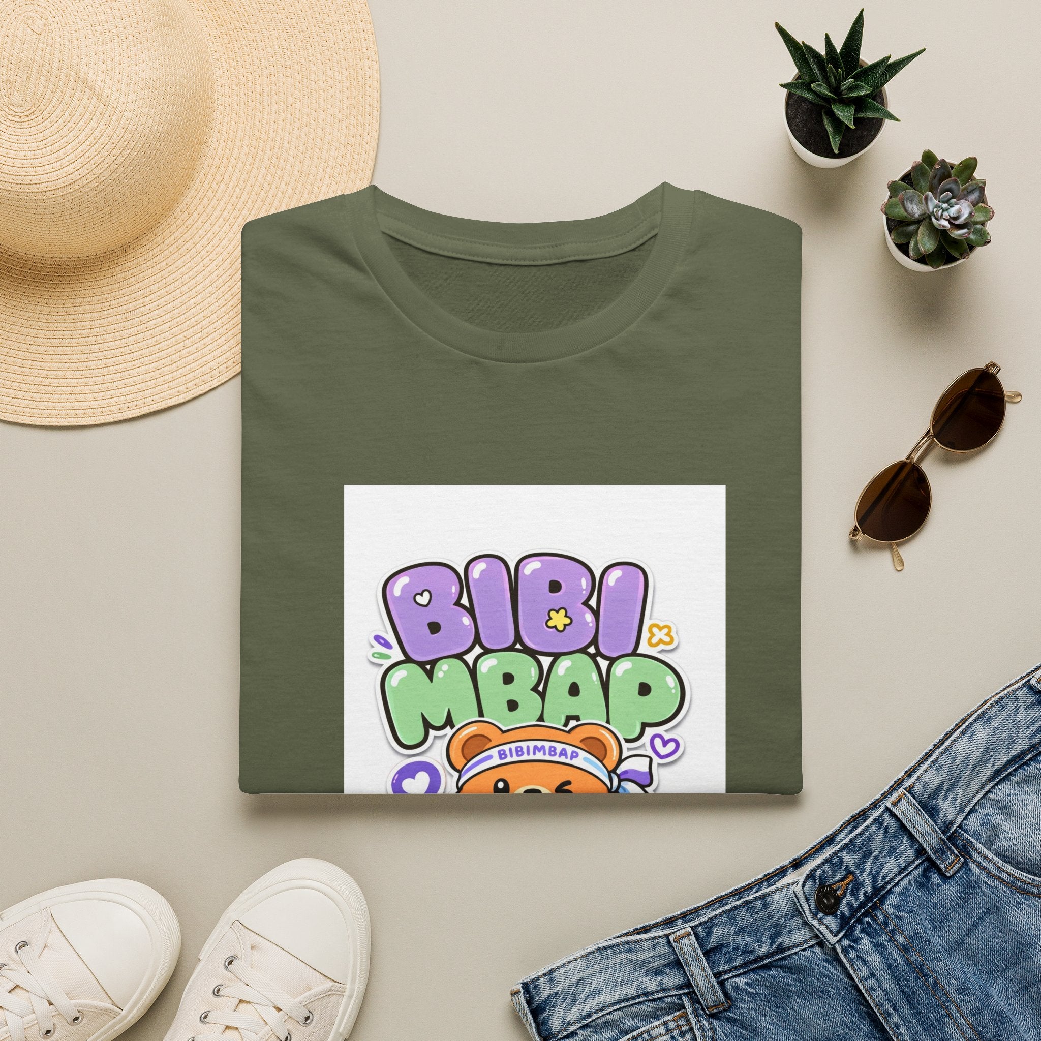 Bibi Mbap Cute Ramen T-Shirt — Kawaii Bowl Graphic Tee