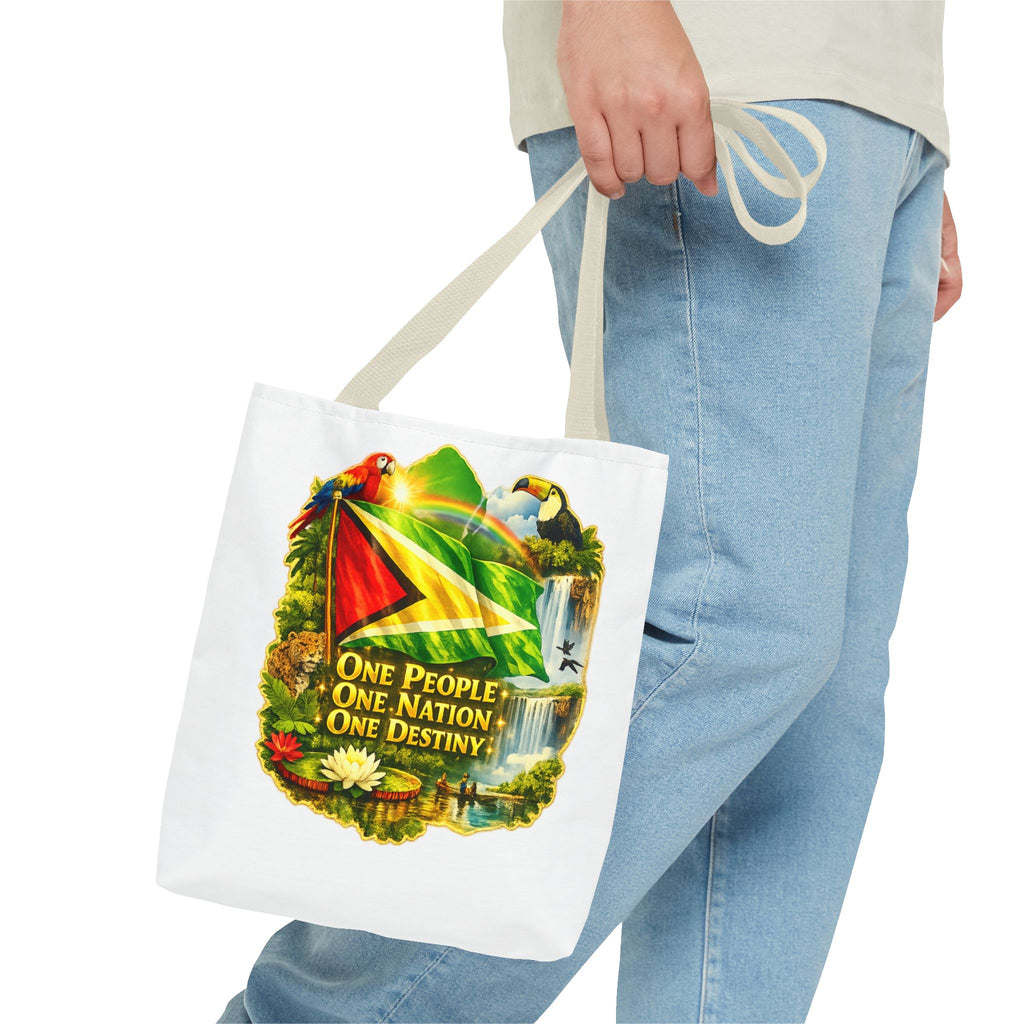 Tote Bag – "One People, One Nation, One Destiny" Eco Tote