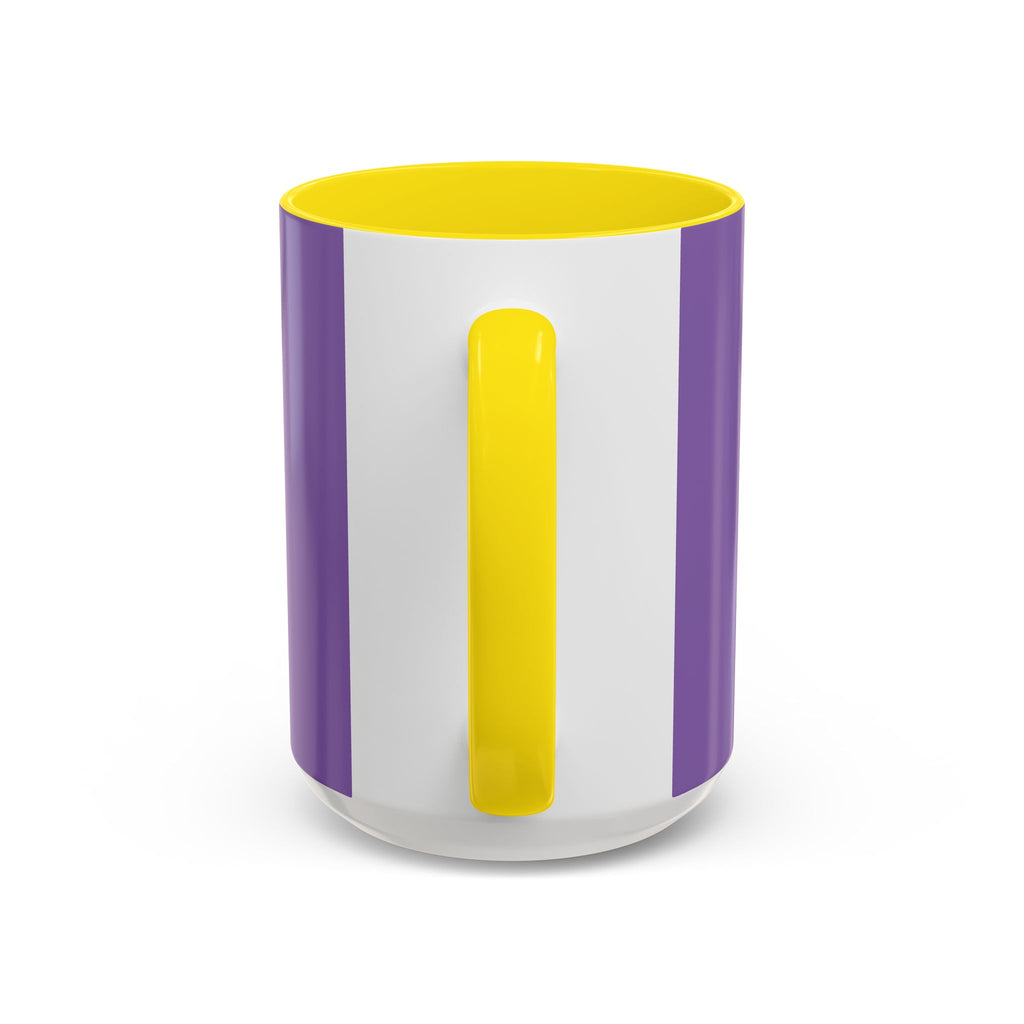 Coffee Mug — Floral Psalm Accent Mug (11/15 oz)