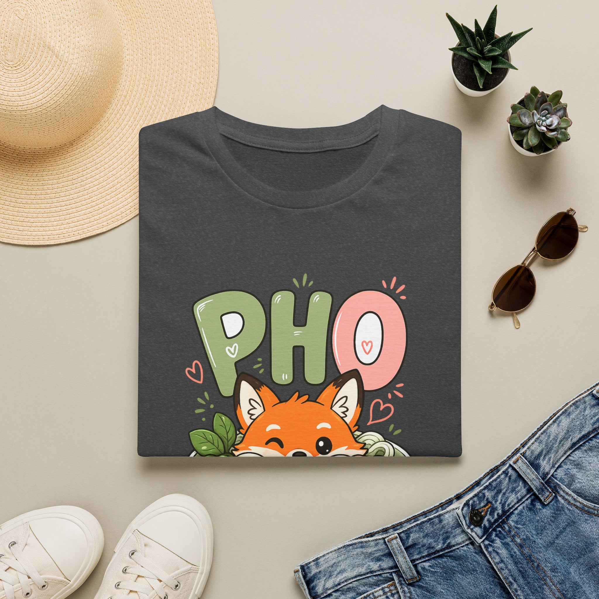 Pho T-Shirt — Cute Ramen Bowl Graphic Tee for Foodies