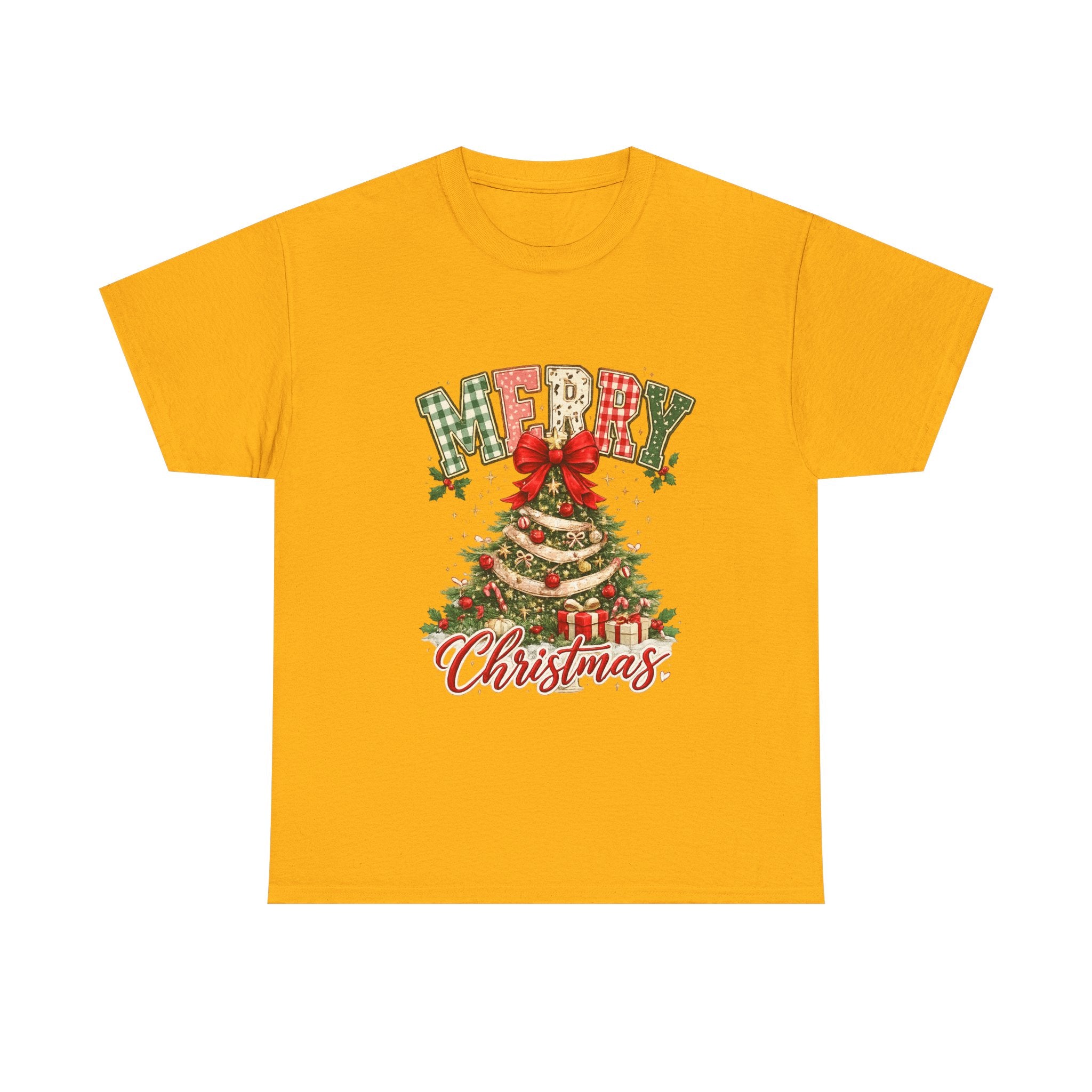 "Merry Christmas" T-Shirts Christmas tree tee