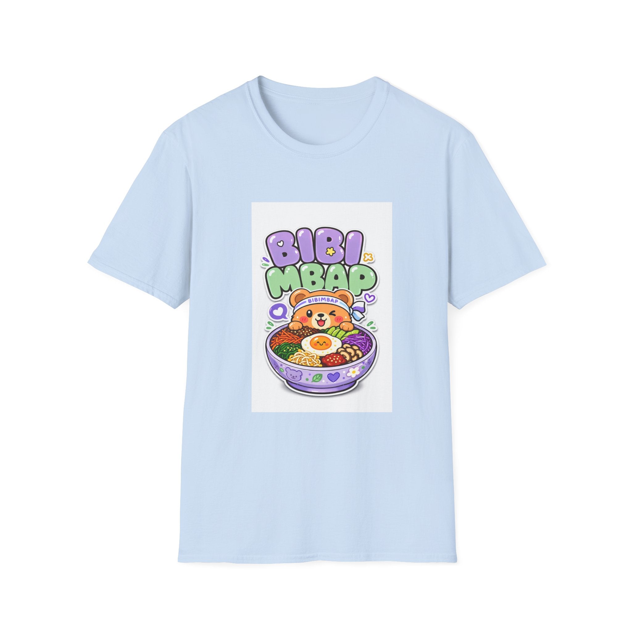 Bibi Mbap Cute Ramen T-Shirt — Kawaii Bowl Graphic Tee