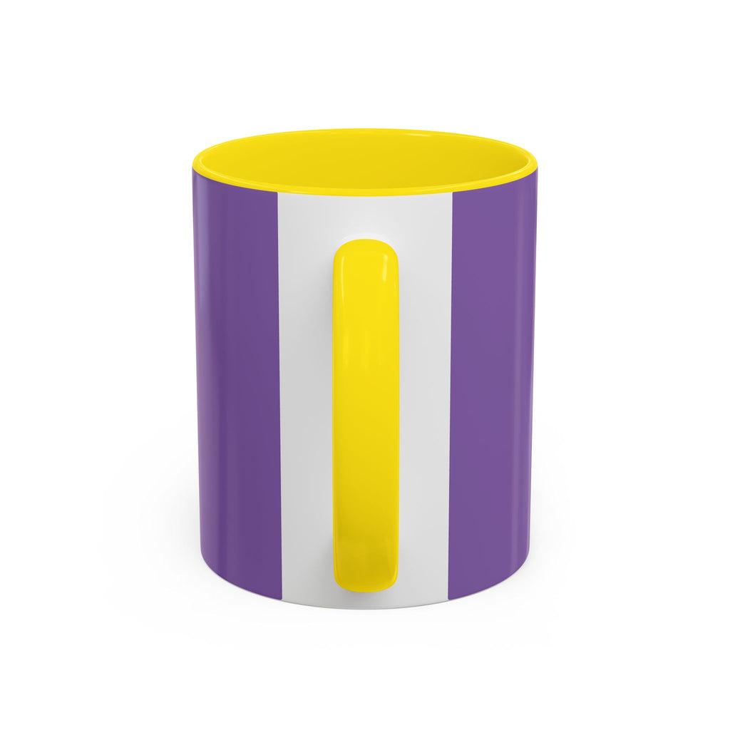Coffee Mug — Floral Psalm Accent Mug (11/15 oz)