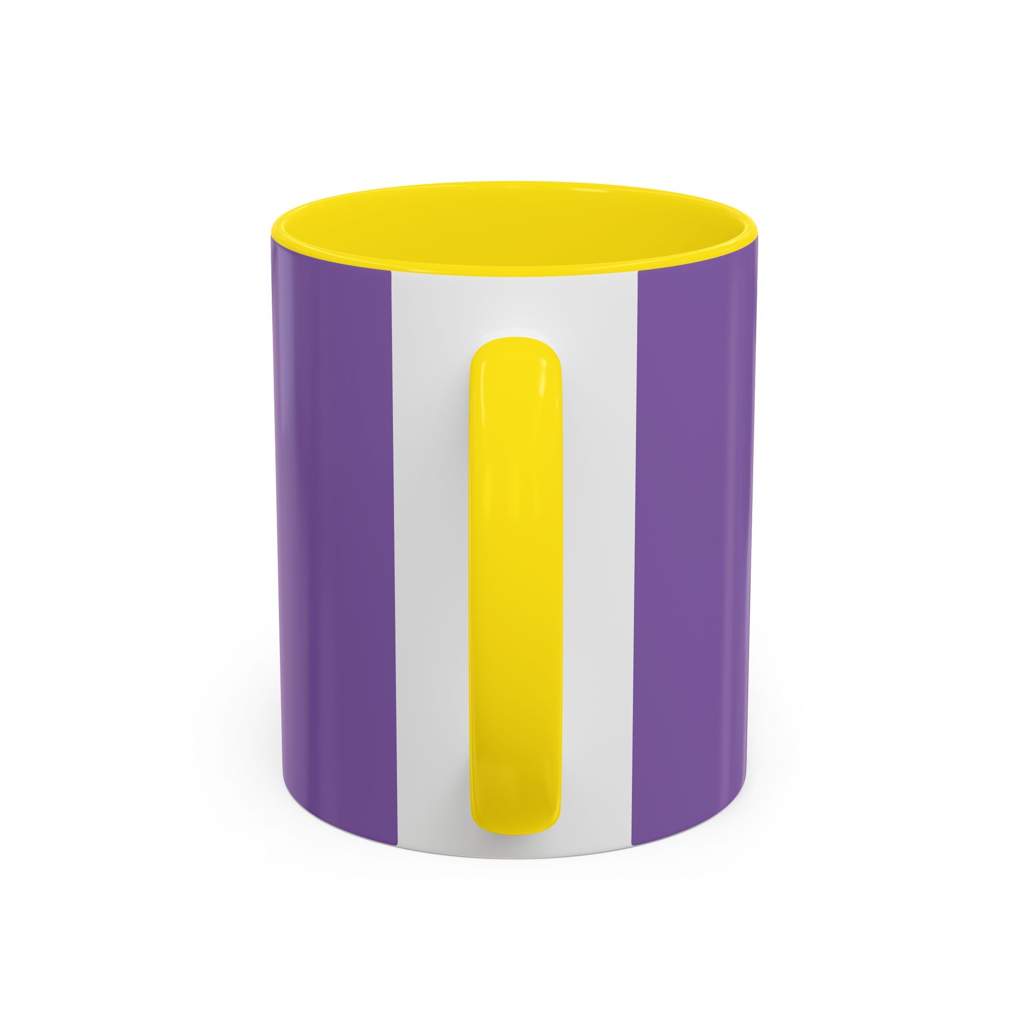 Coffee Mug — Floral Psalm Accent Mug (11/15 oz)