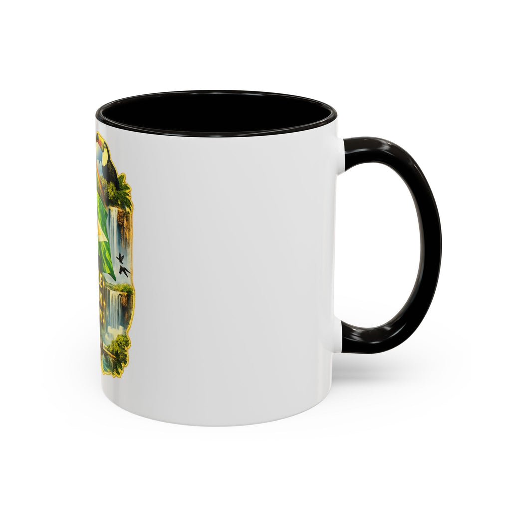 Coffee Mug souvenir that represents Guyana – "One People, One Nation, One Destiny" 11oz/15oz