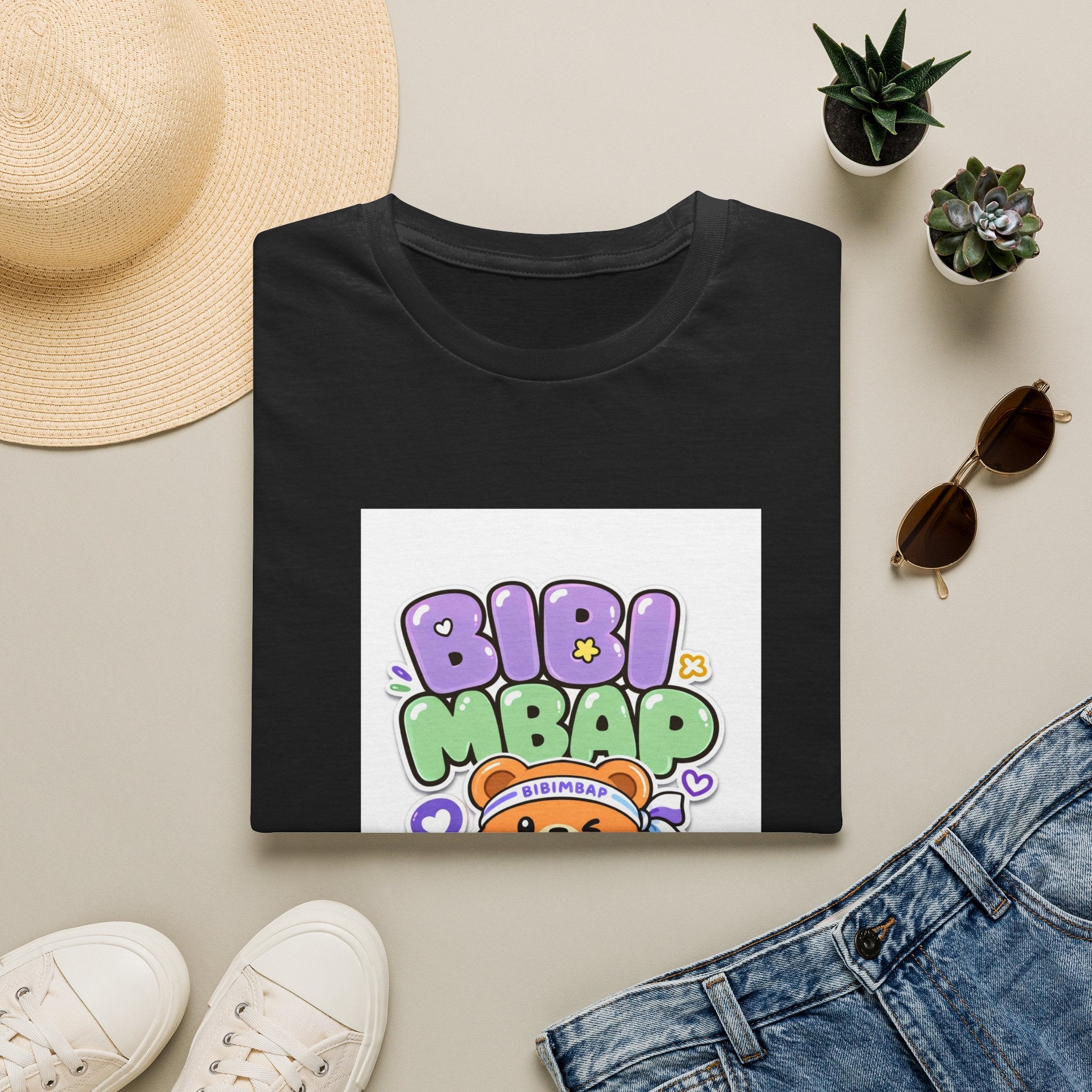 Bibi Mbap Cute Ramen T-Shirt — Kawaii Bowl Graphic Tee