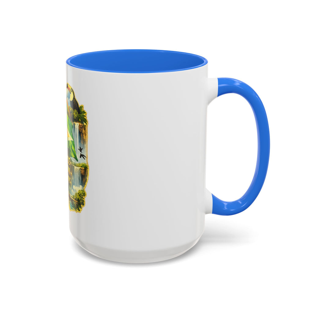 Coffee Mug souvenir that represents Guyana – "One People, One Nation, One Destiny" 11oz/15oz