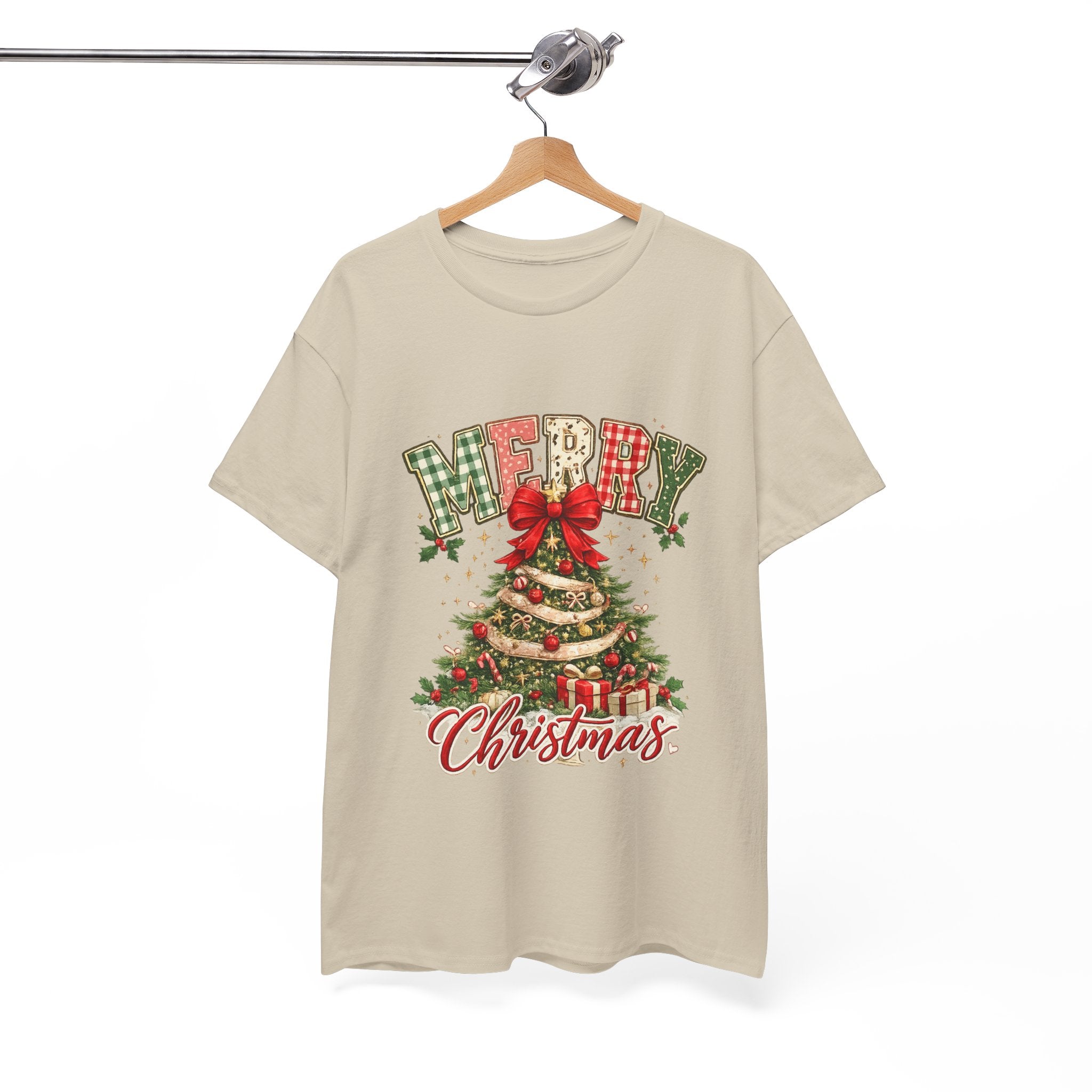 "Merry Christmas" T-Shirts Christmas tree tee