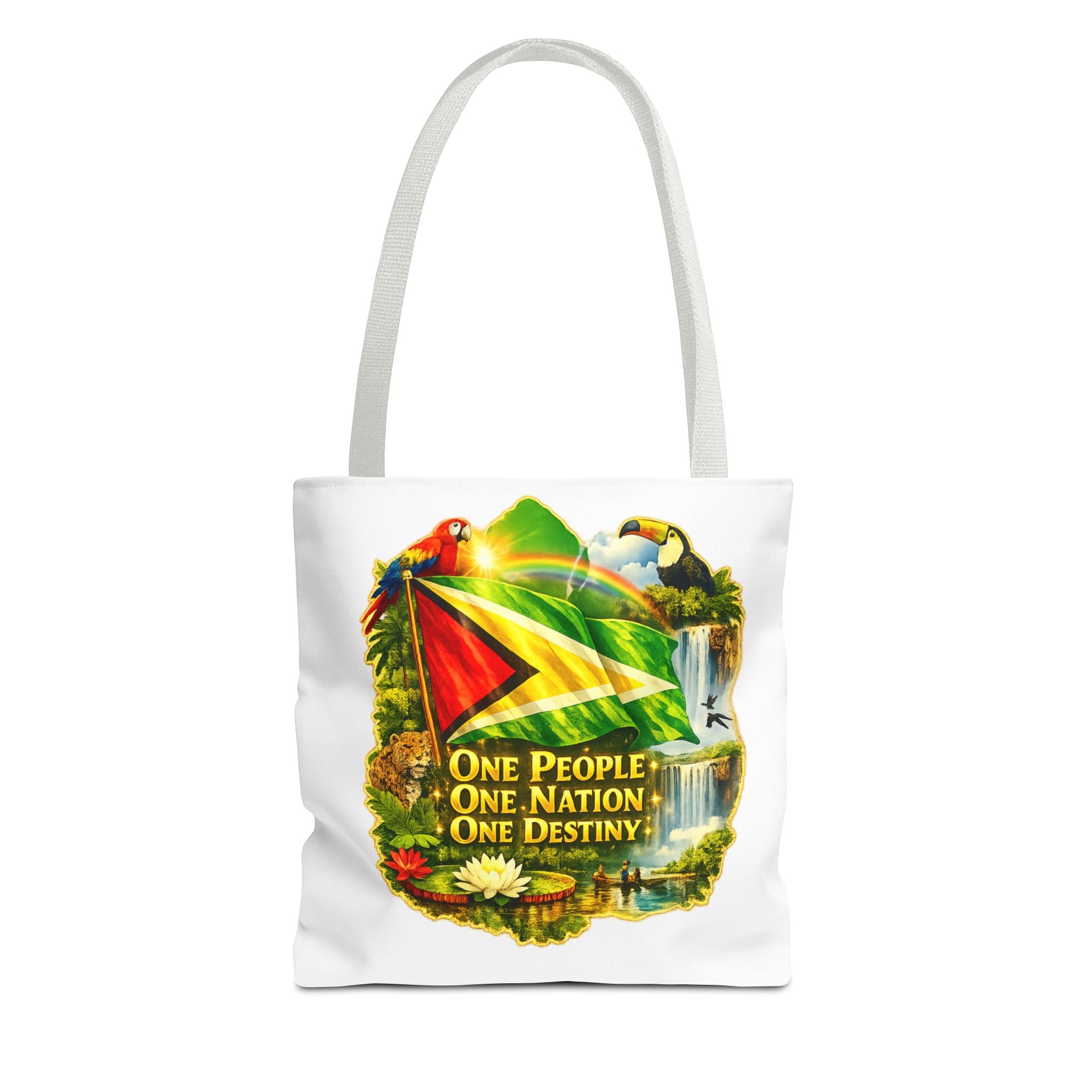 Tote Bag – "One People, One Nation, One Destiny" Eco Tote