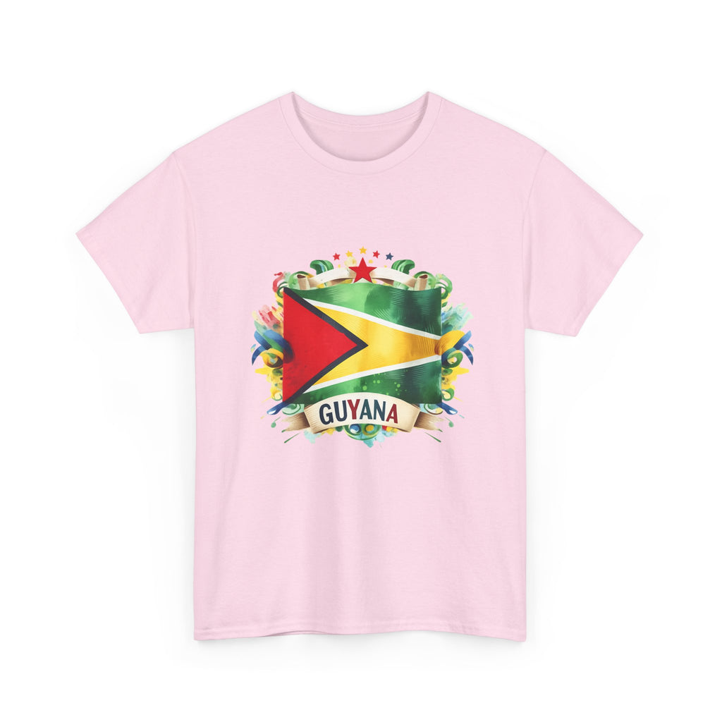 Guyana Day t-shirts  - GuyanaFlag T-Shirt - Vibrant Guyanese Pride Tee