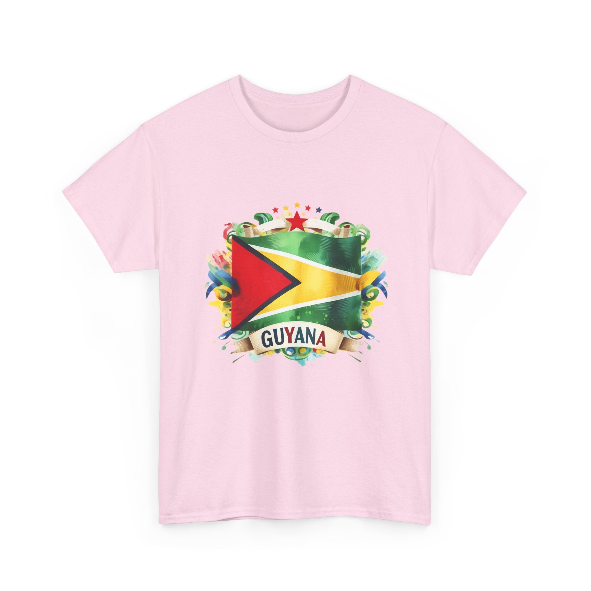 Guyana Day t-shirts  - GuyanaFlag T-Shirt - Vibrant Guyanese Pride Tee