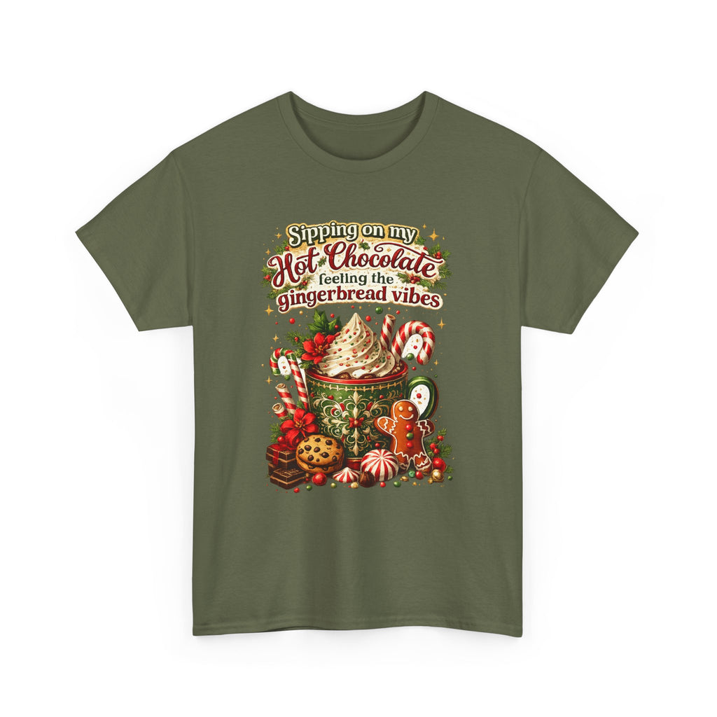 Hot Chocolate & Gingerbread Holiday T-Shirt