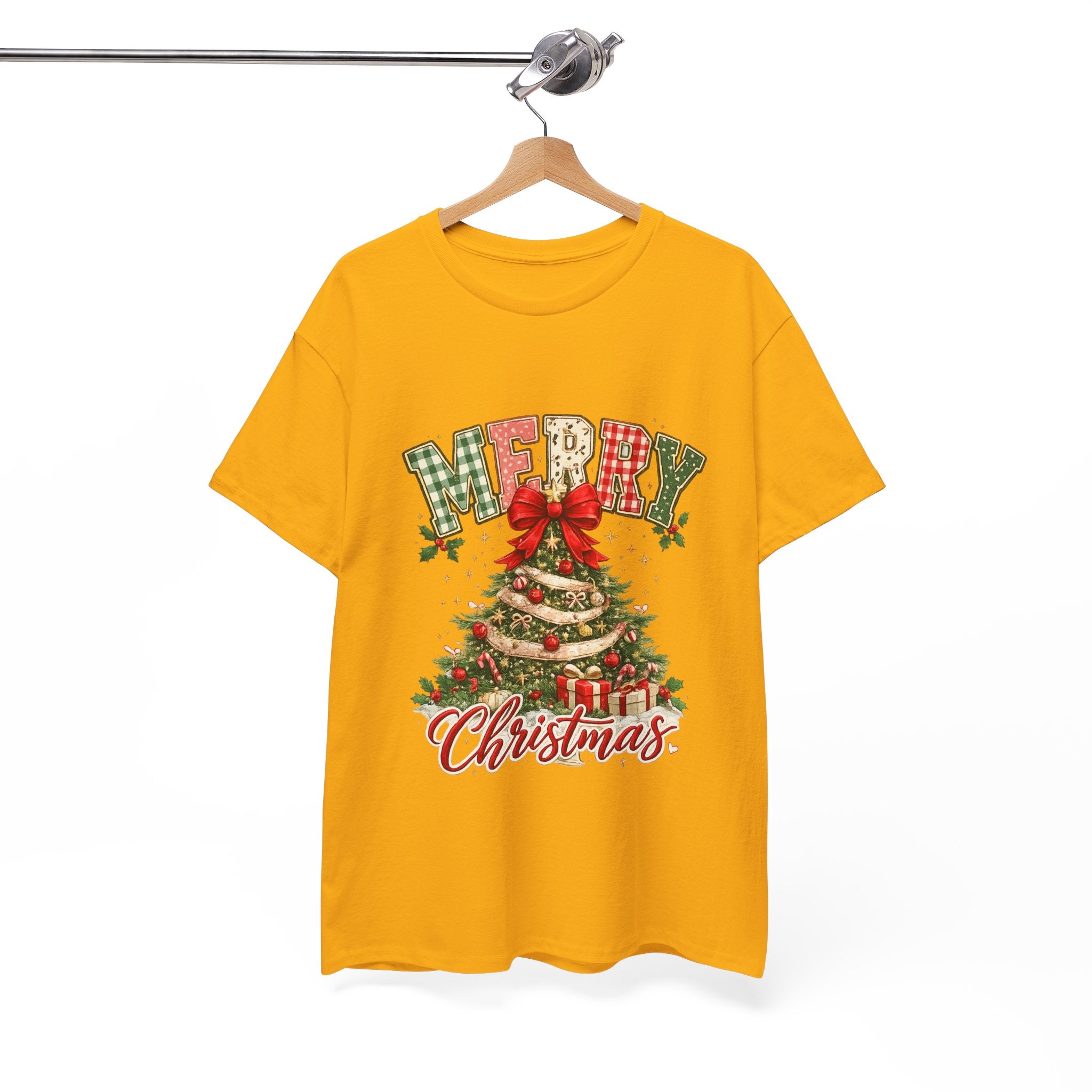 "Merry Christmas" T-Shirts Christmas tree tee