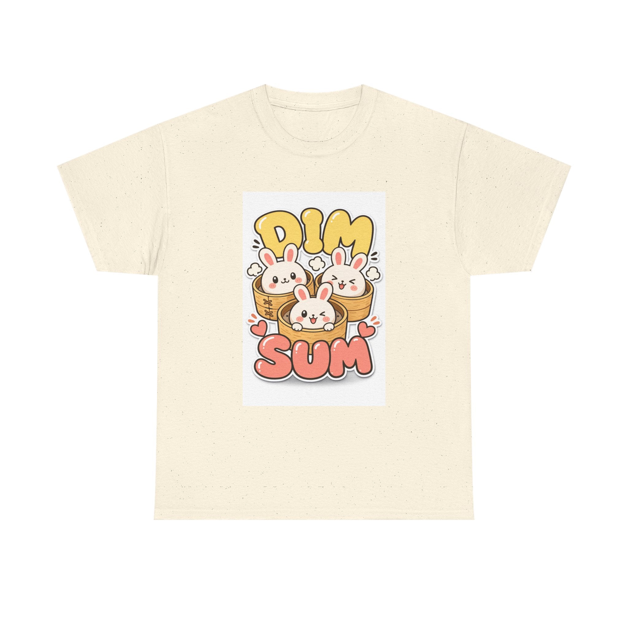 Dim Sum Bunny Tee — Cute Kawaii Dumpling Graphic T-Shirt