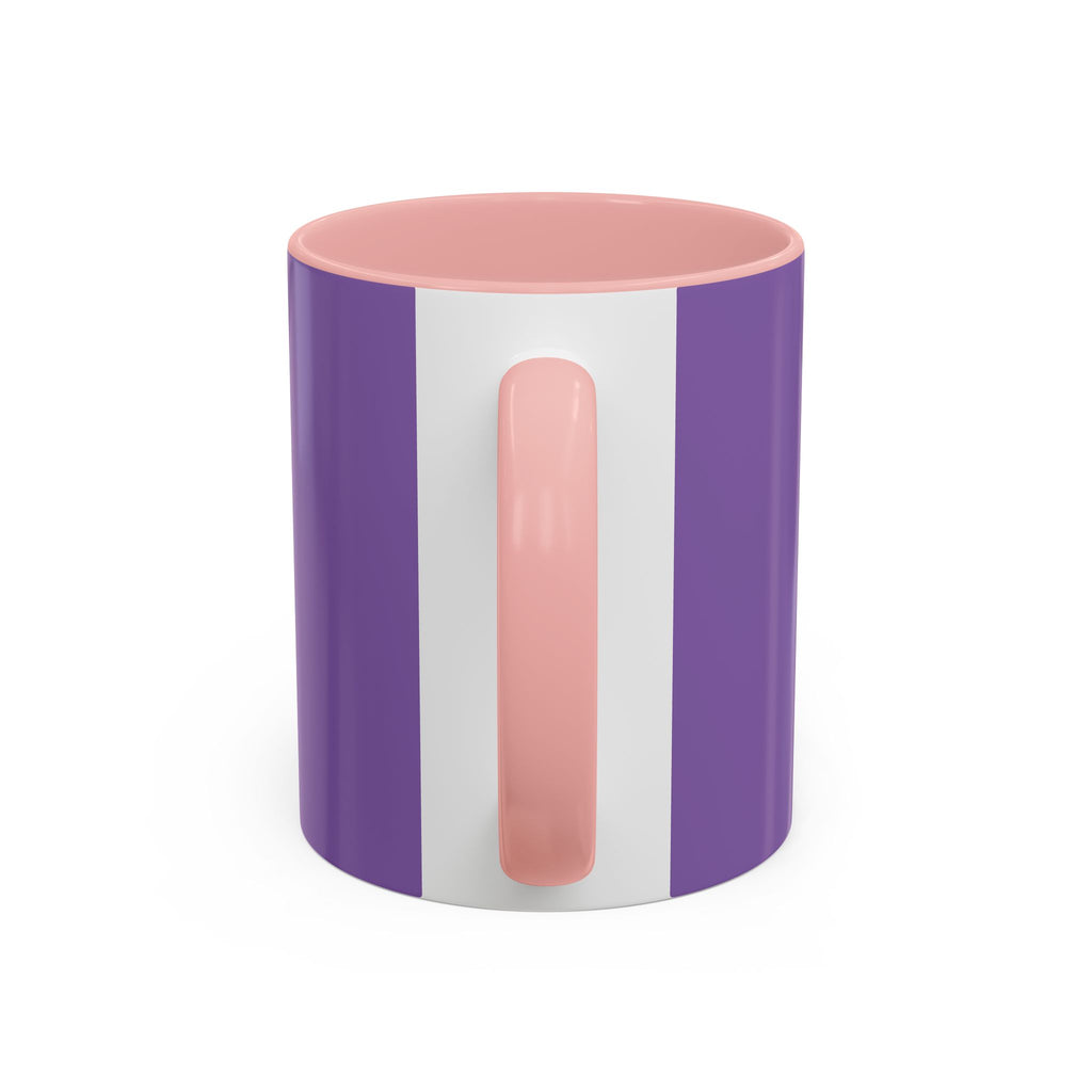 Coffee Mug — Floral Psalm Accent Mug (11/15 oz)