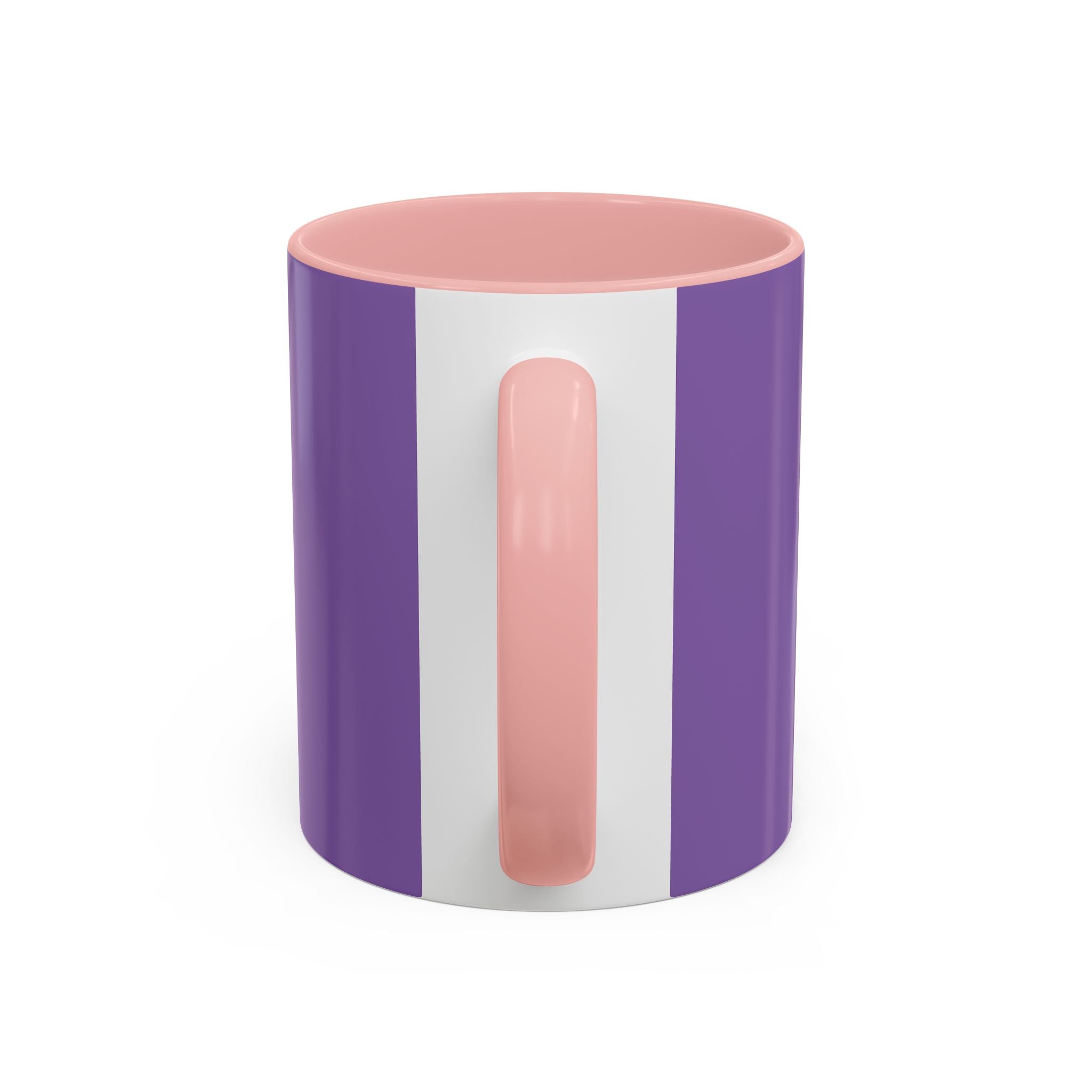 Coffee Mug — Floral Psalm Accent Mug (11/15 oz)